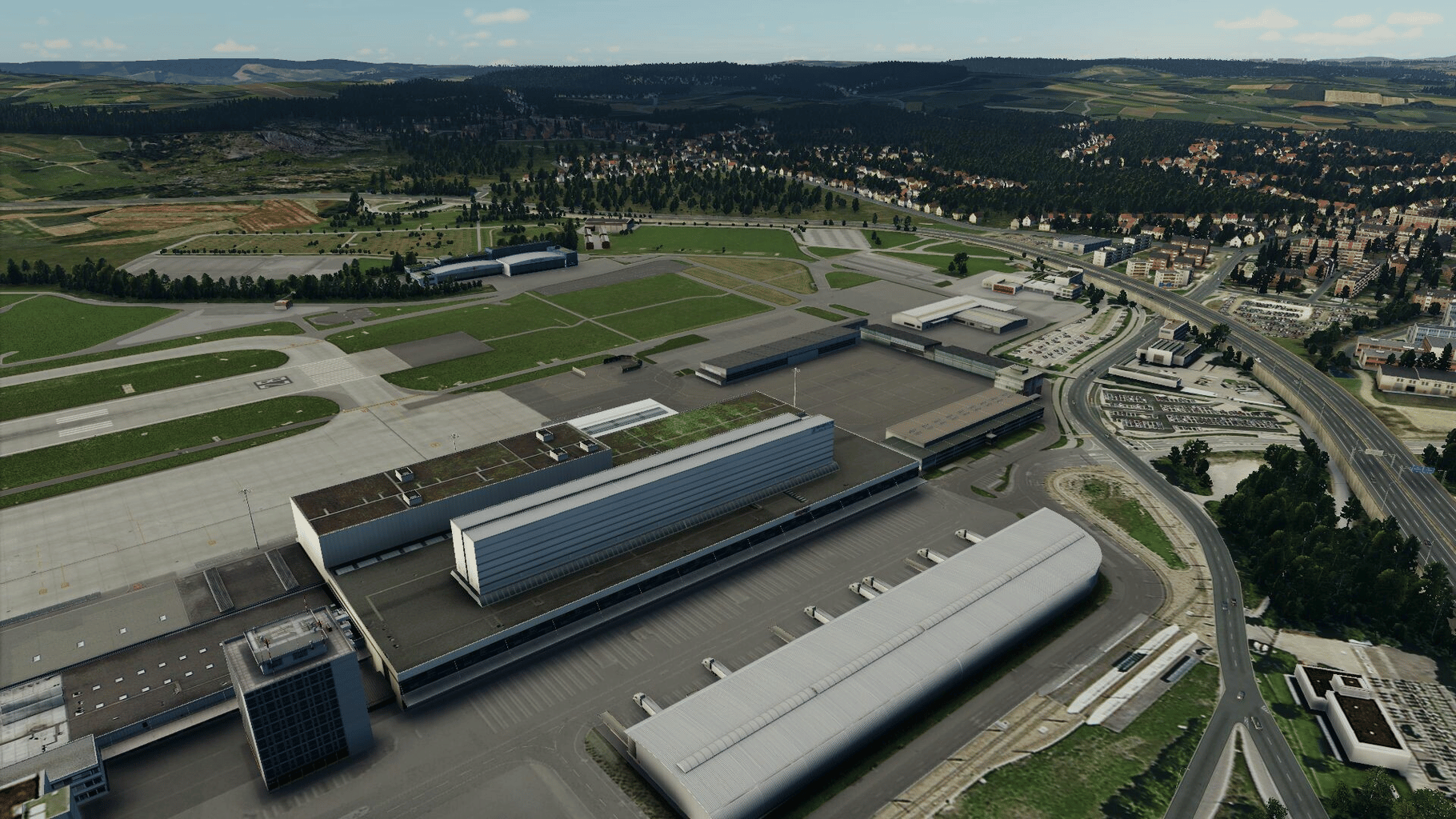 X-Plane 12: Aerosoft - Airport Zurich V2.0 screenshot