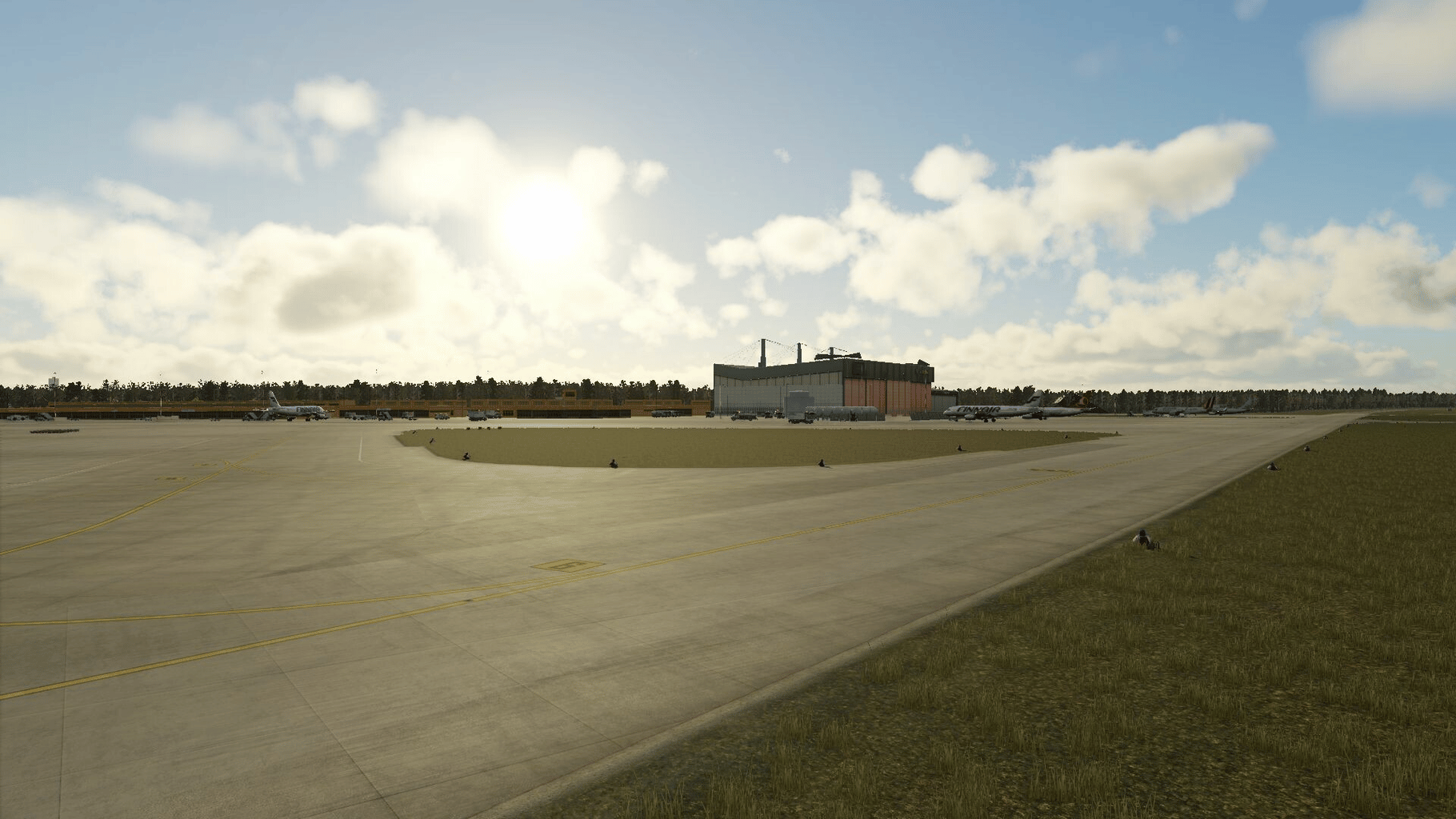 X-Plane 12: Aerosoft - Airport Berlin-Tegel screenshot