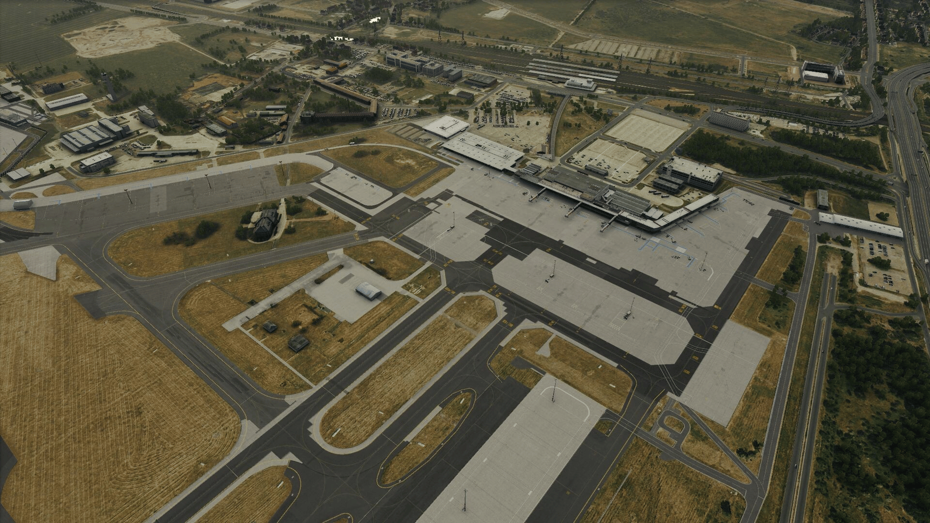 X-Plane 12: Aerosoft - Airport Berlin Brandenburg V2 screenshot