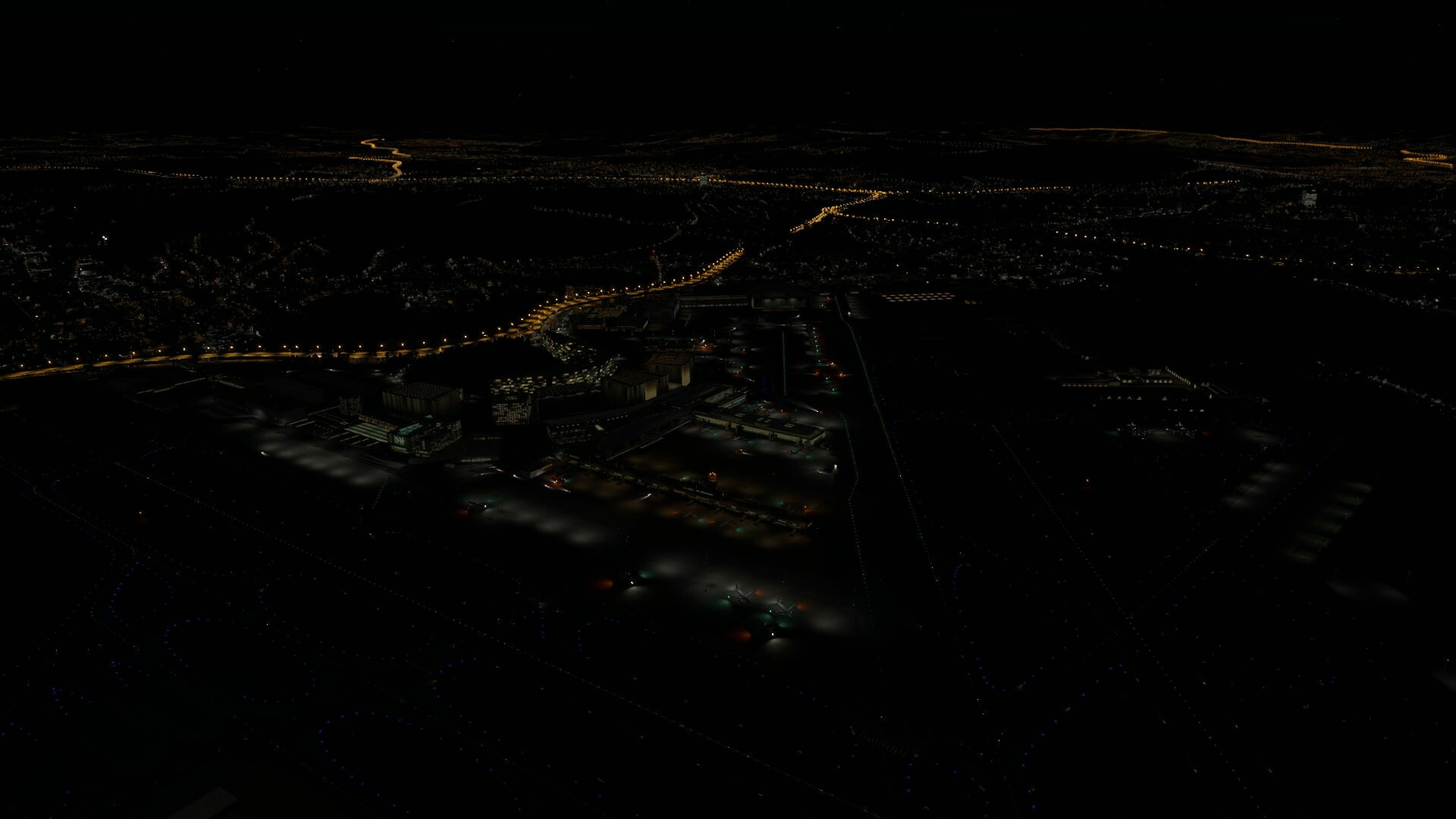 X-Plane 12: Aerosoft - Airport Zurich V2.0 screenshot