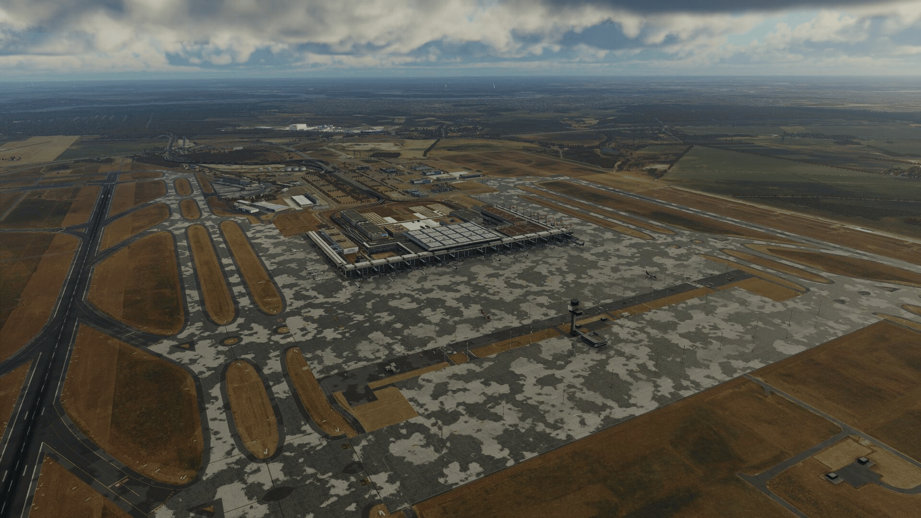 X-Plane 12: Aerosoft - Airport Berlin Brandenburg V2 screenshot