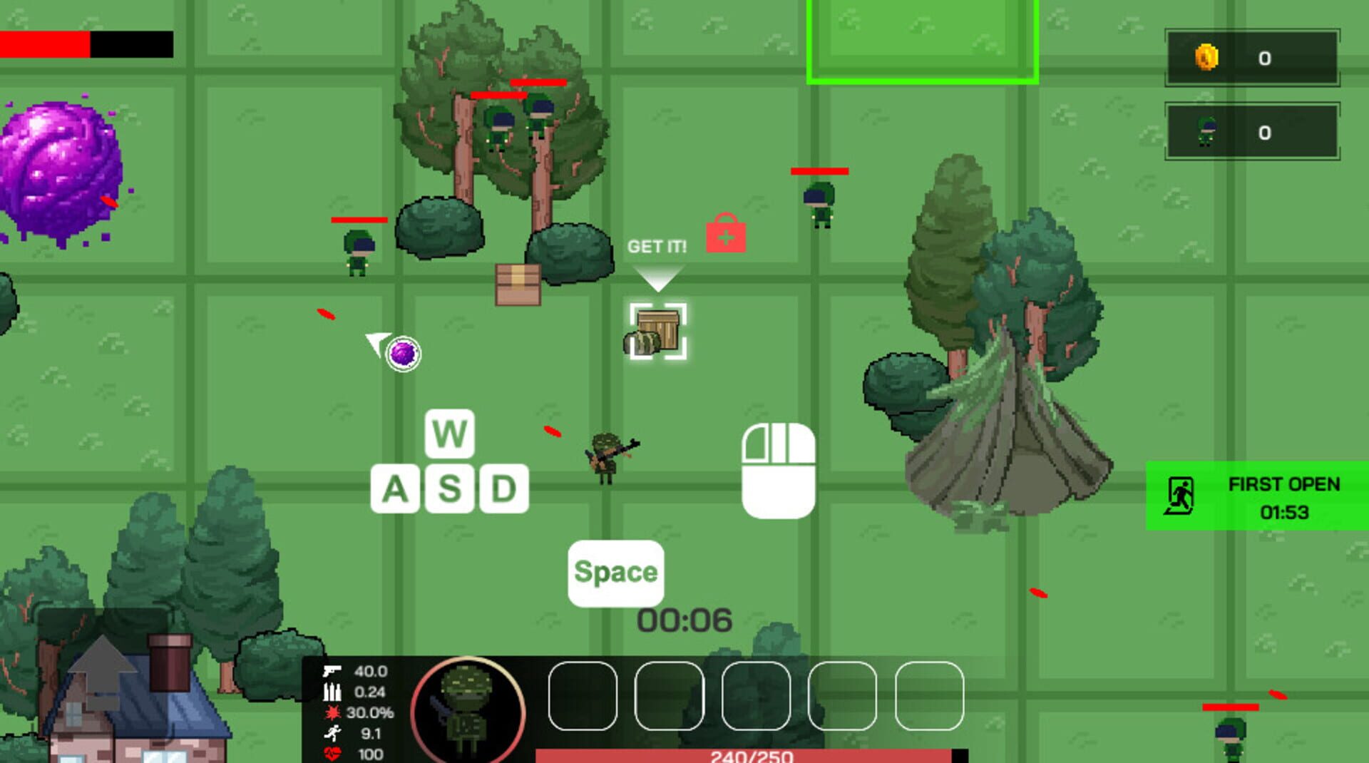 AutoBulletSurvivor - Screenshot