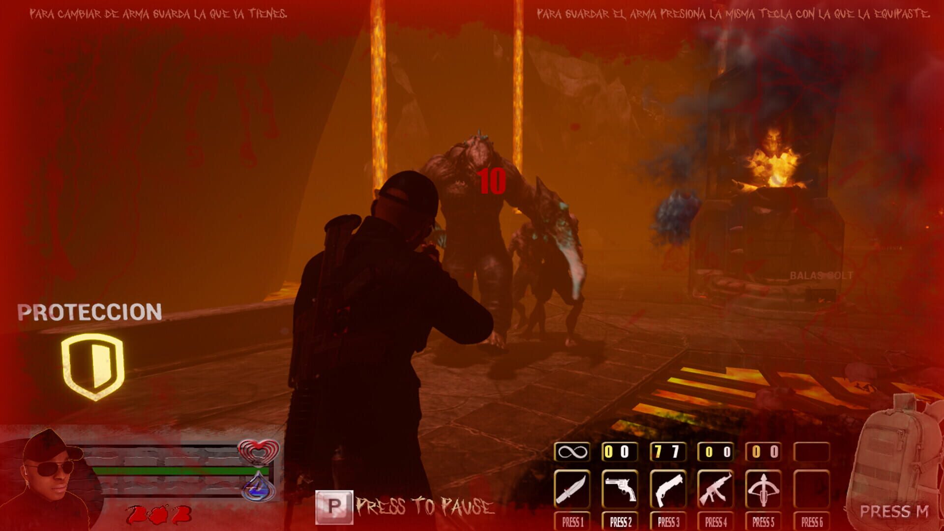 Proyecto infernal - Screenshot