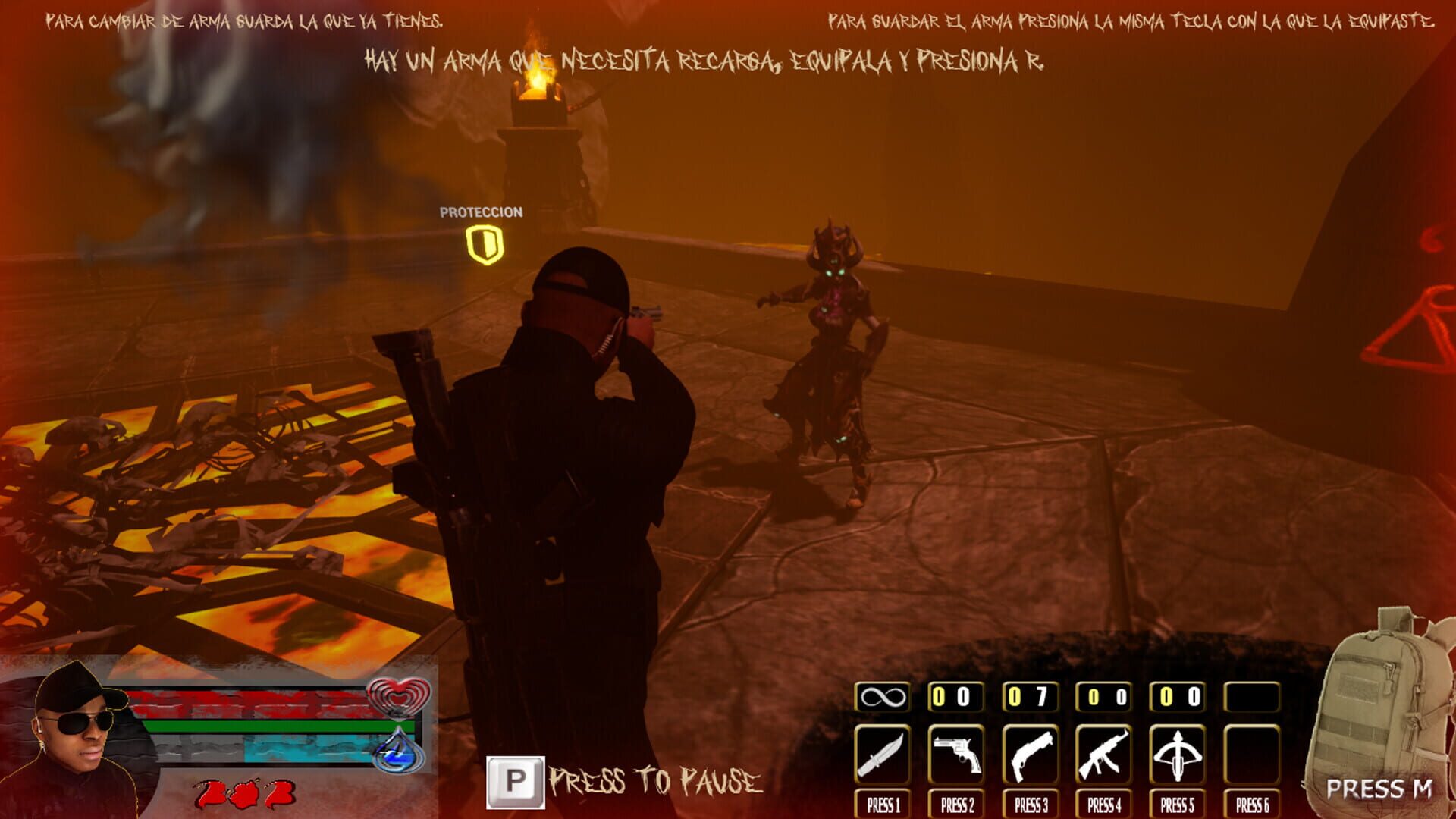 Proyecto infernal - Screenshot