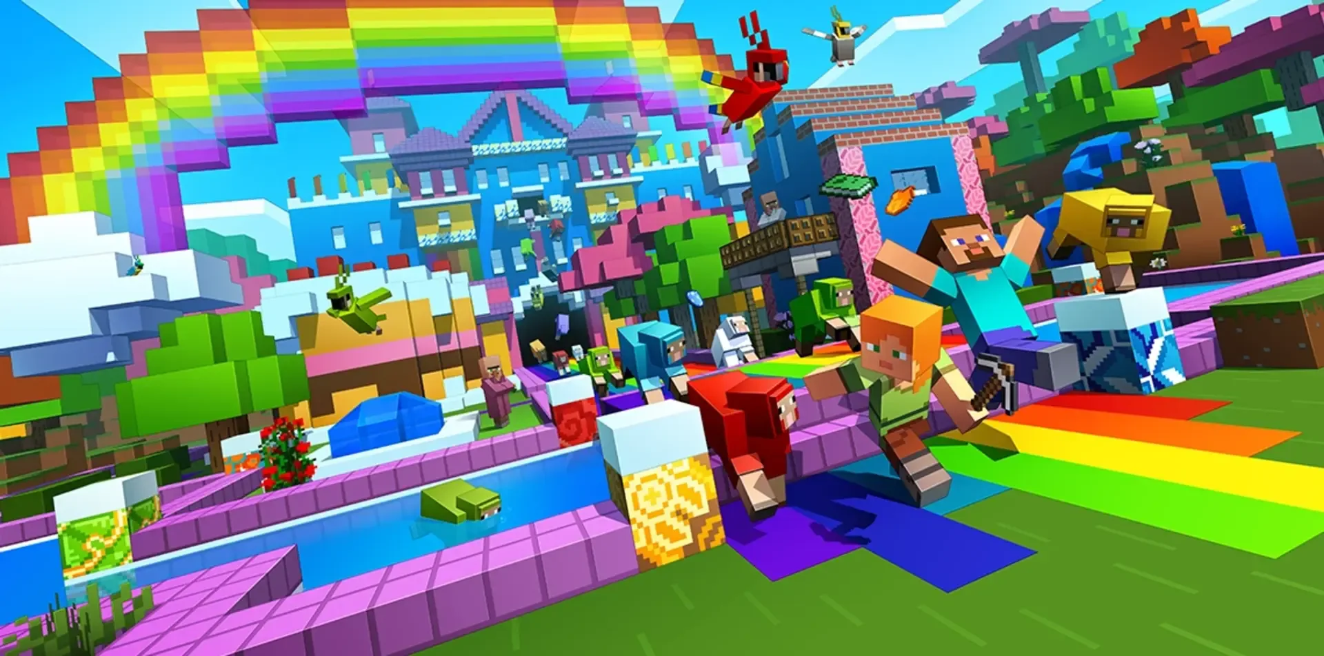 Captura de pantalla - Minecraft: World of Color Update