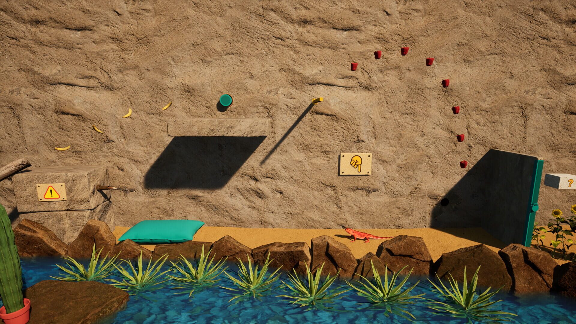 Agama Versus Bugs - Screenshot