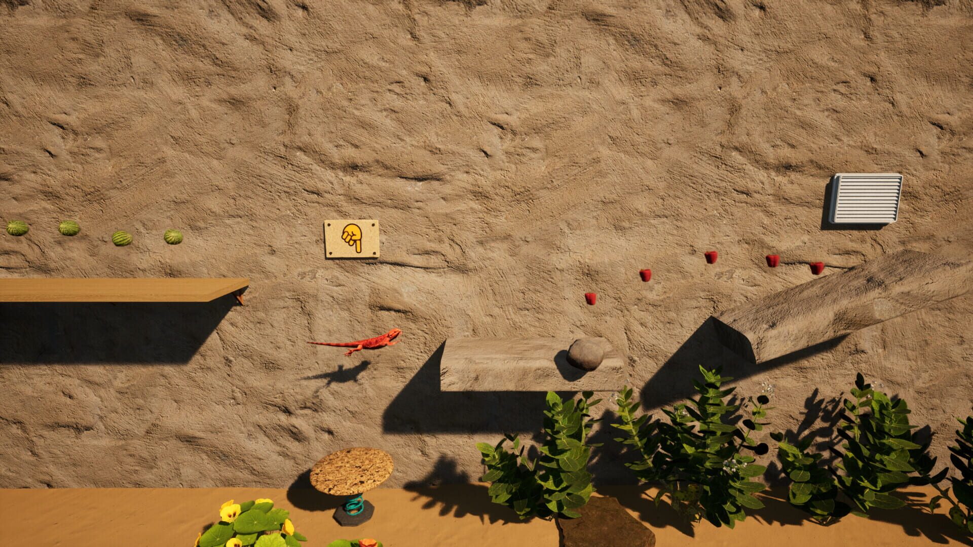 Agama Versus Bugs - Screenshot