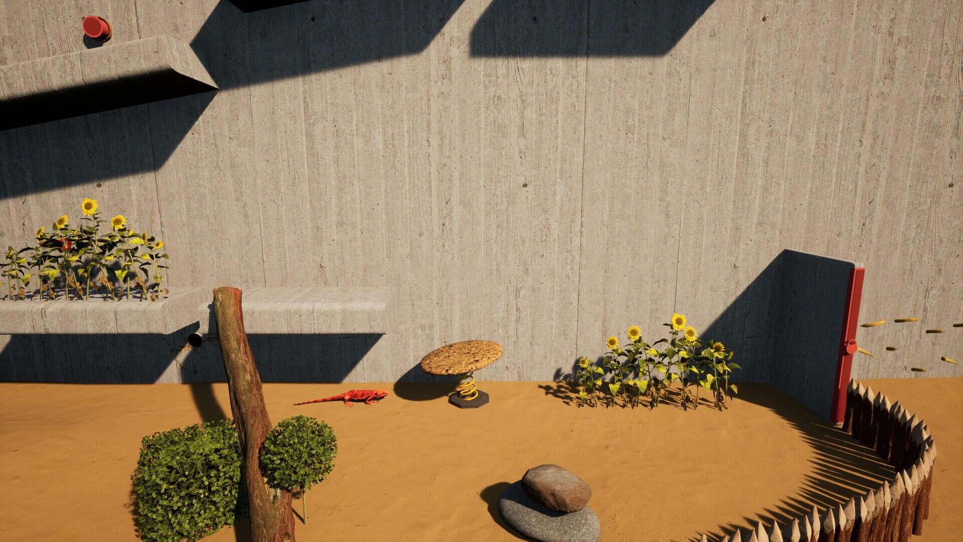 Agama Versus Bugs - Screenshot