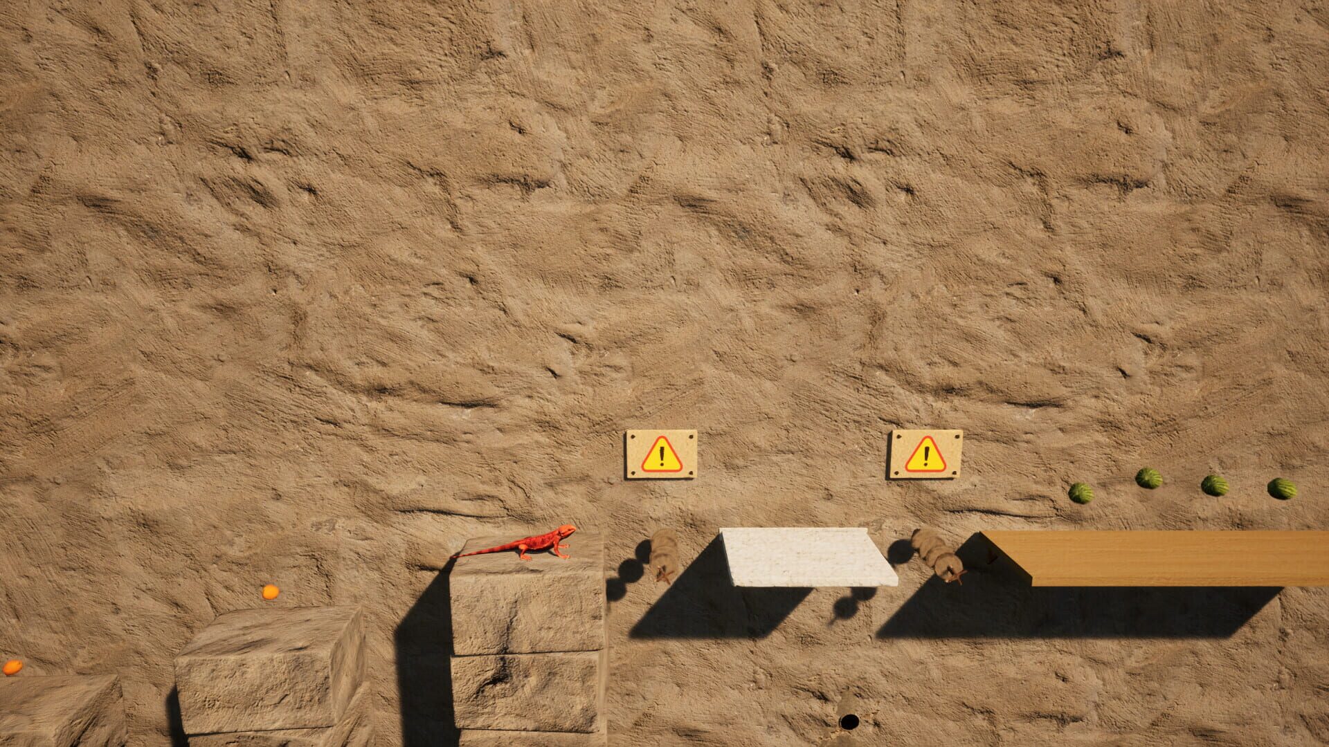 Agama Versus Bugs - Screenshot