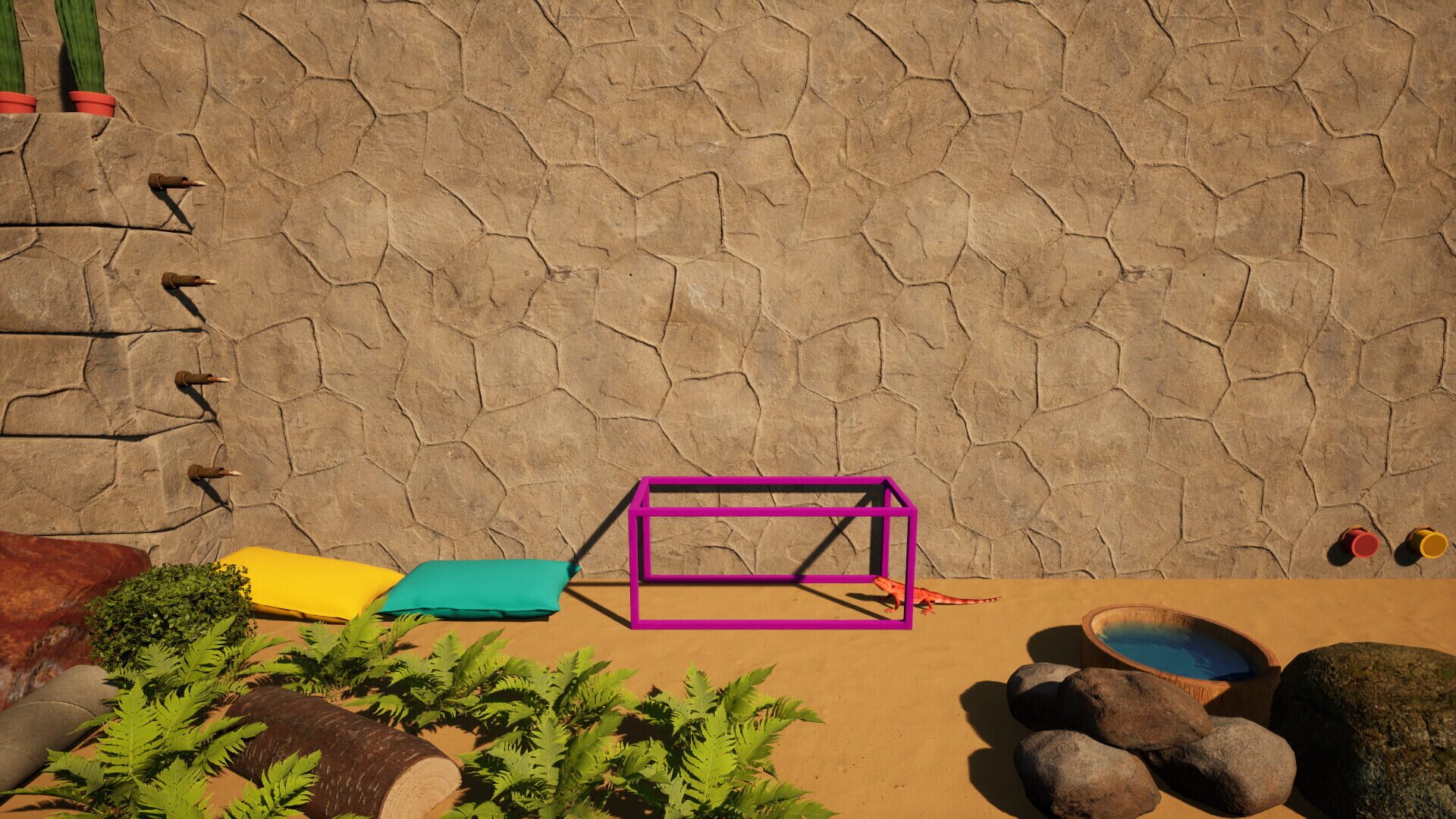 Agama Versus Bugs - Screenshot