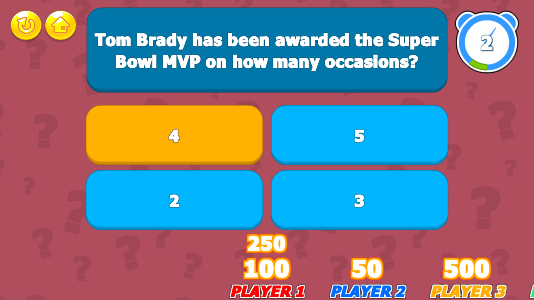 Super Bowl Trivia Challenge screenshot