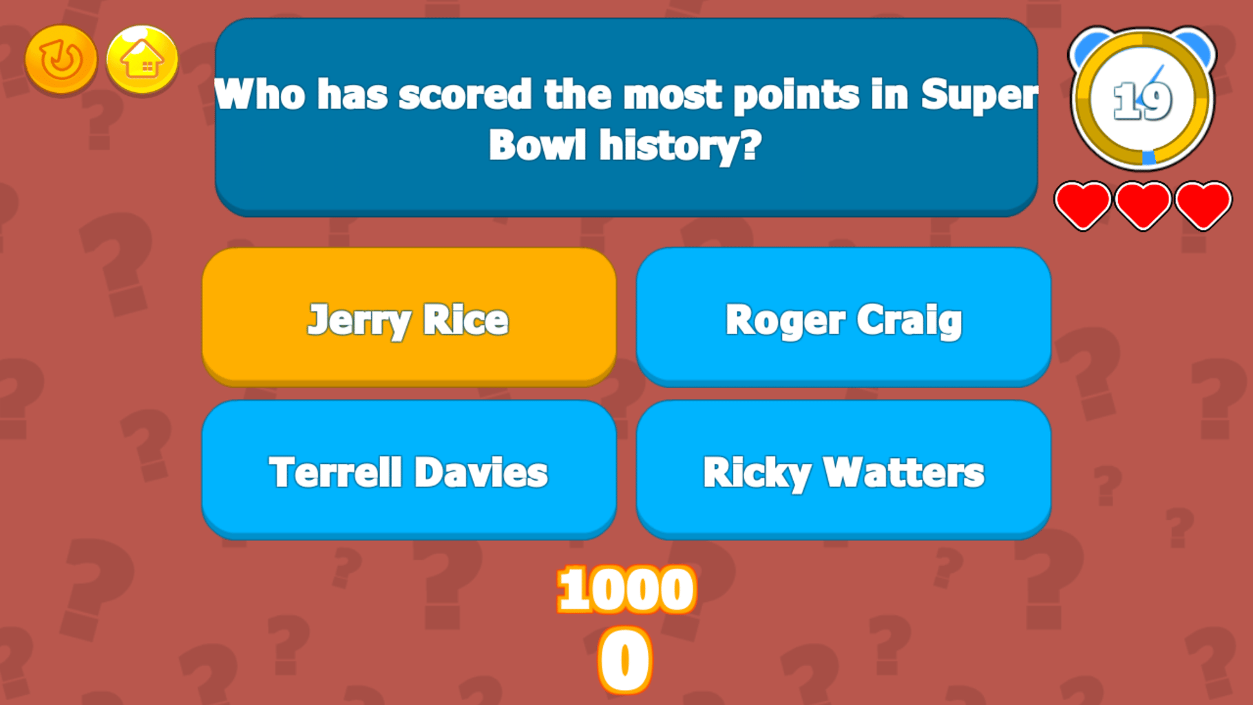 Super Bowl Trivia Challenge screenshot