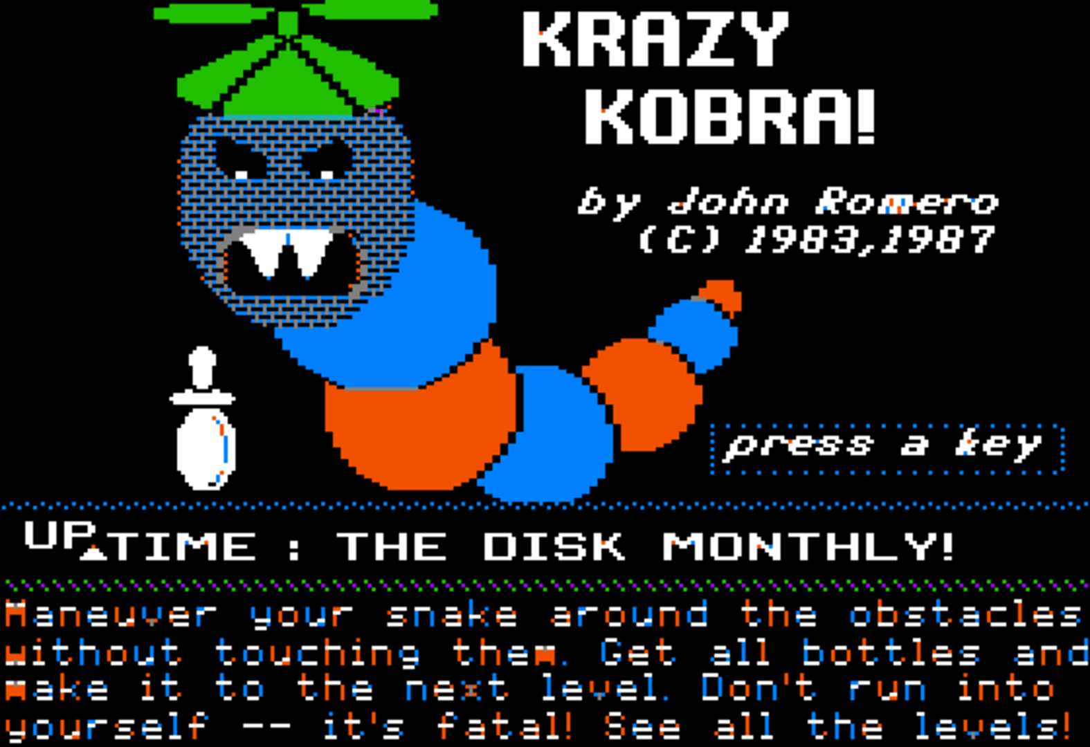 Krazy Kobra screenshot