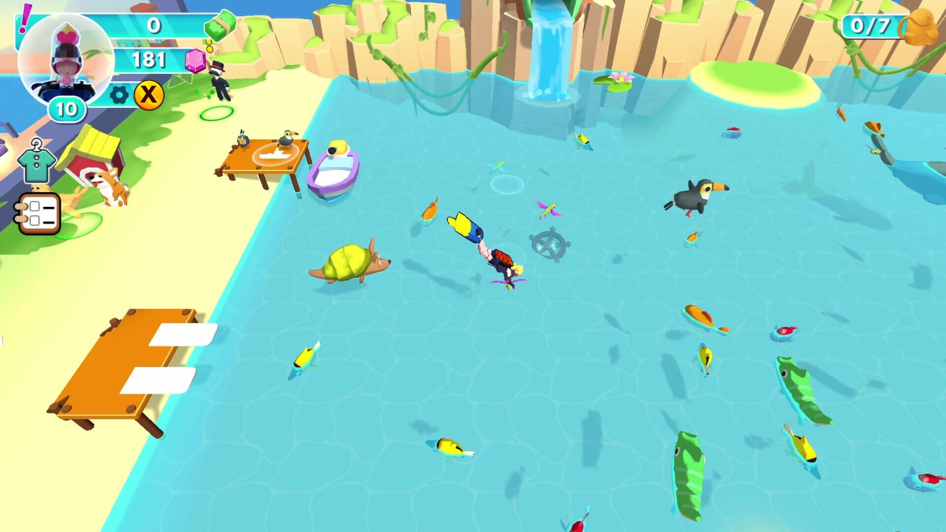 Aquarium Land: Armadillo - Screenshot