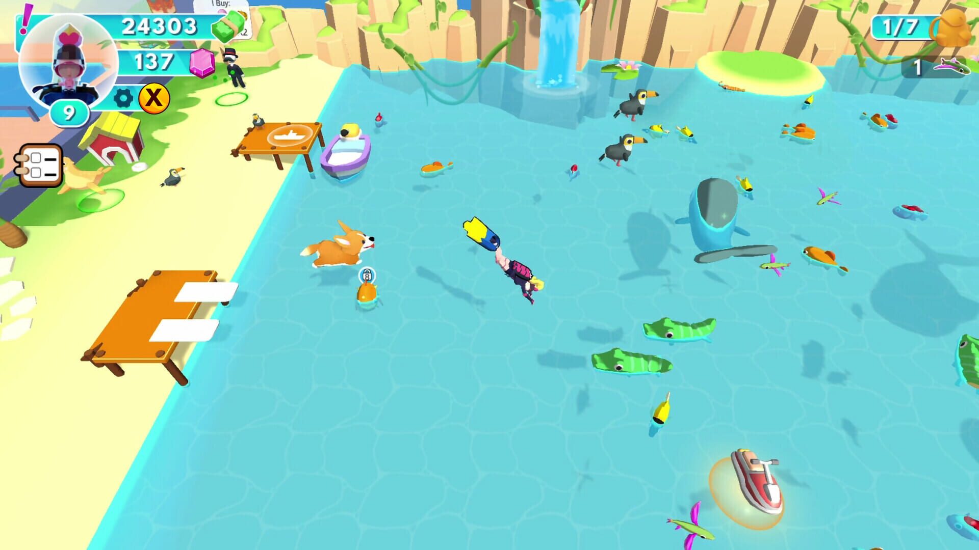 Aquarium Land: Puppy - Screenshot