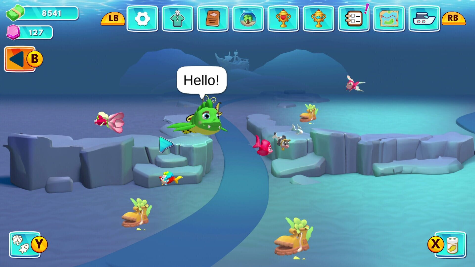 Aquarium Land: Armadillo - Screenshot