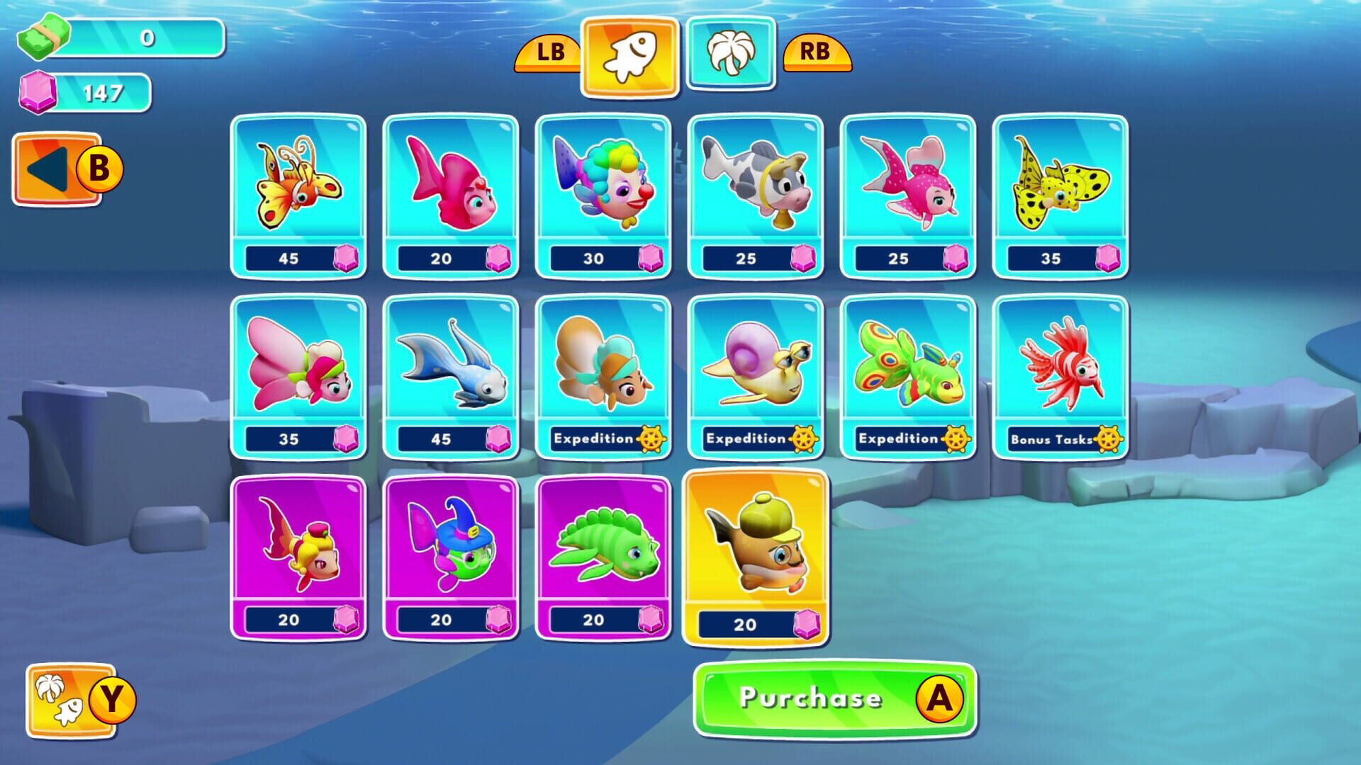 Aquarium Land: Parrot - Screenshot