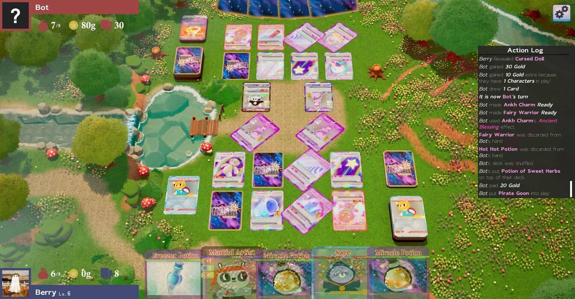 Arcane Treasures: Trading Card Game - Screenshot