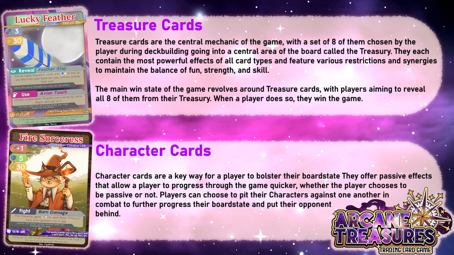 Arcane Treasures: Trading Card Game - Screenshot