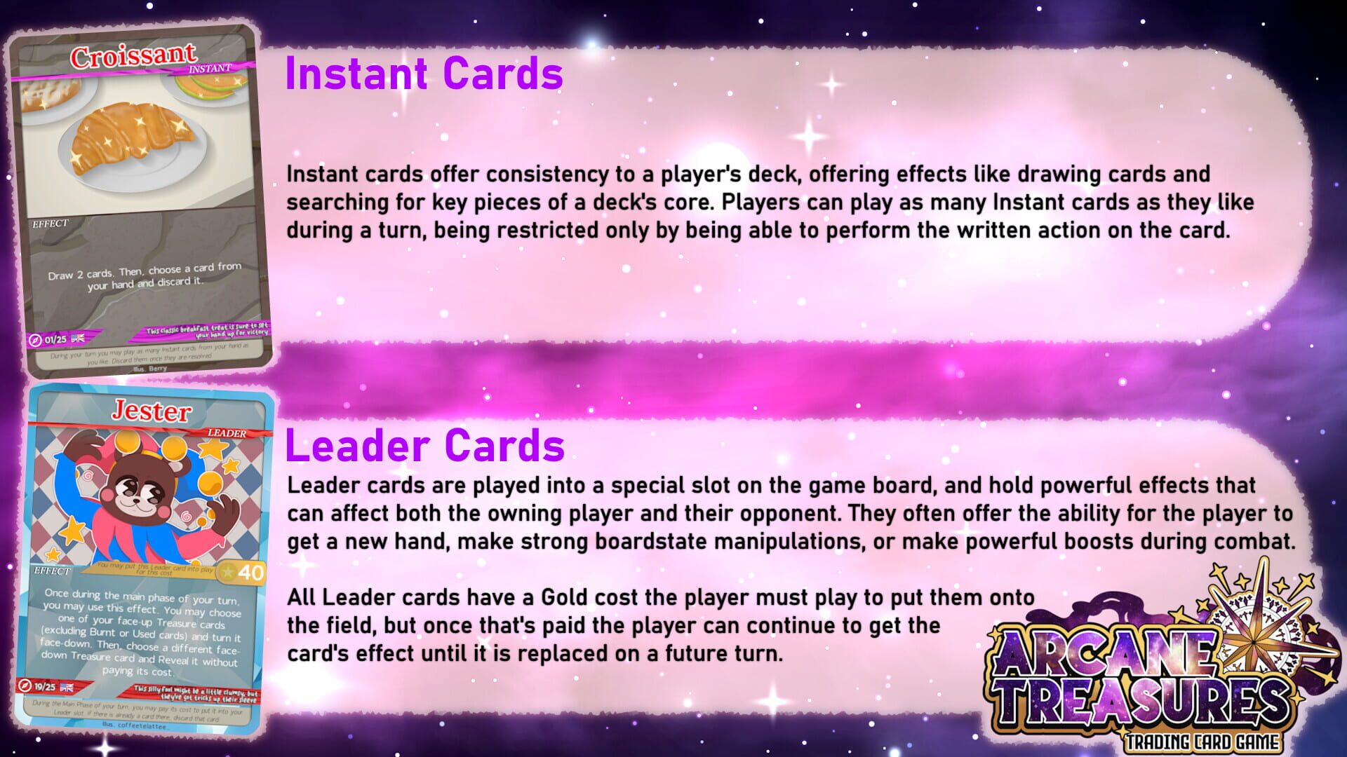 Arcane Treasures: Trading Card Game - Screenshot