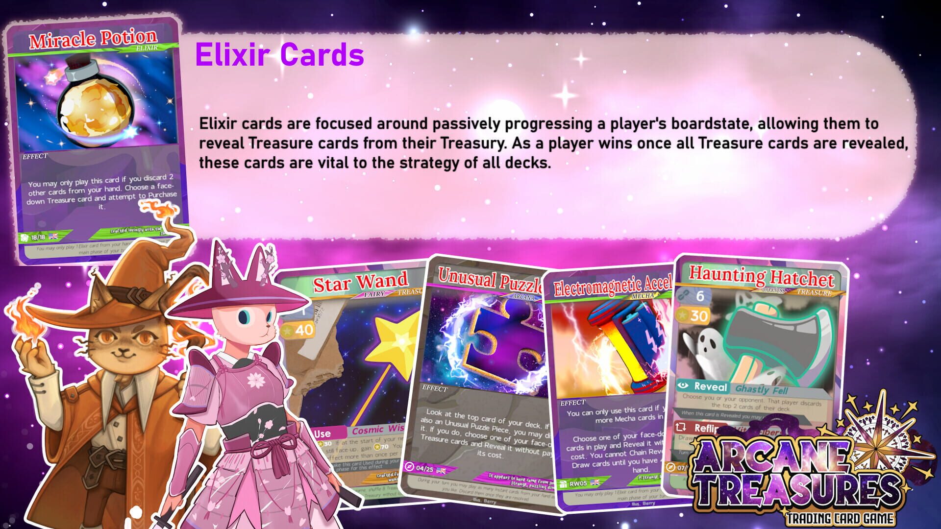 Arcane Treasures: Trading Card Game - Screenshot