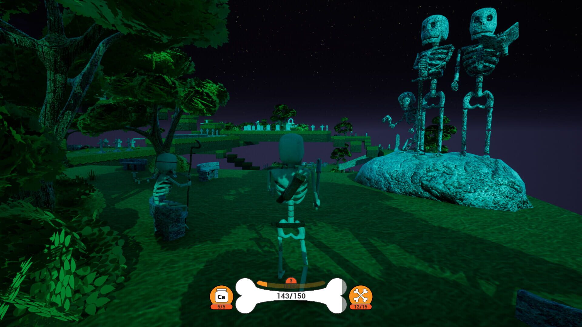 Bony Bones Adventures - Screenshot