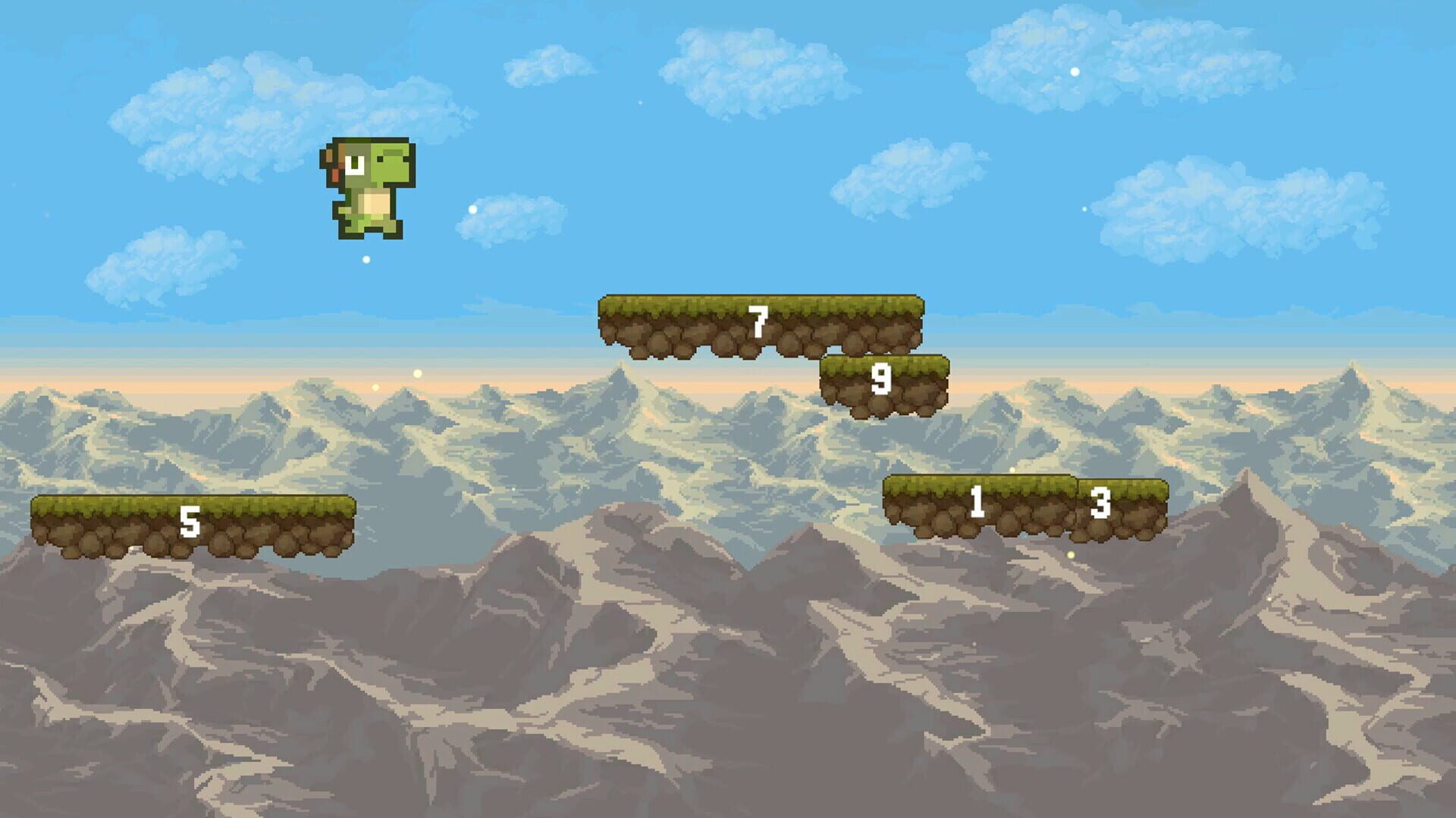 Dino Precision Platformer - Screenshot