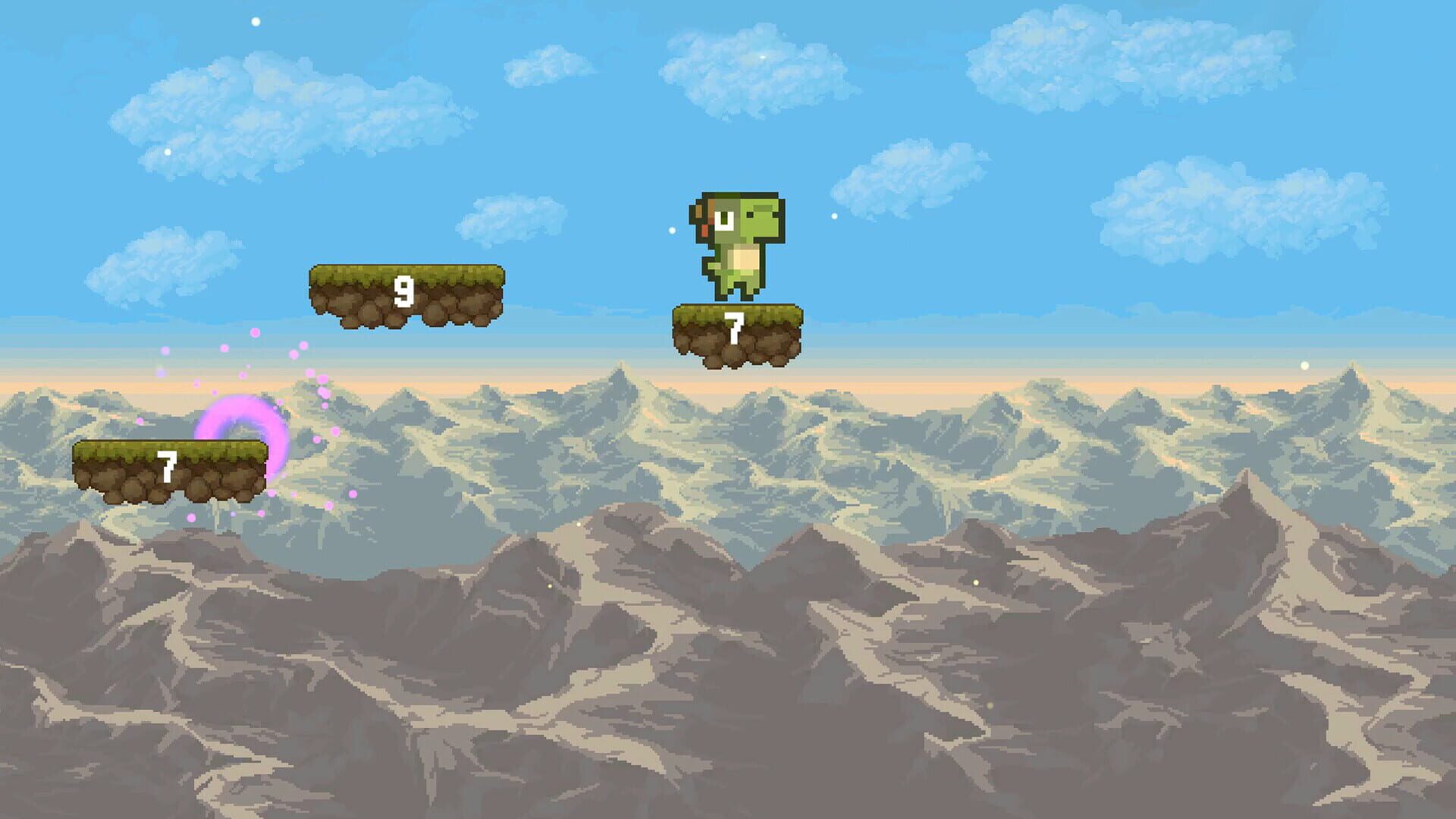Dino Precision Platformer - Screenshot