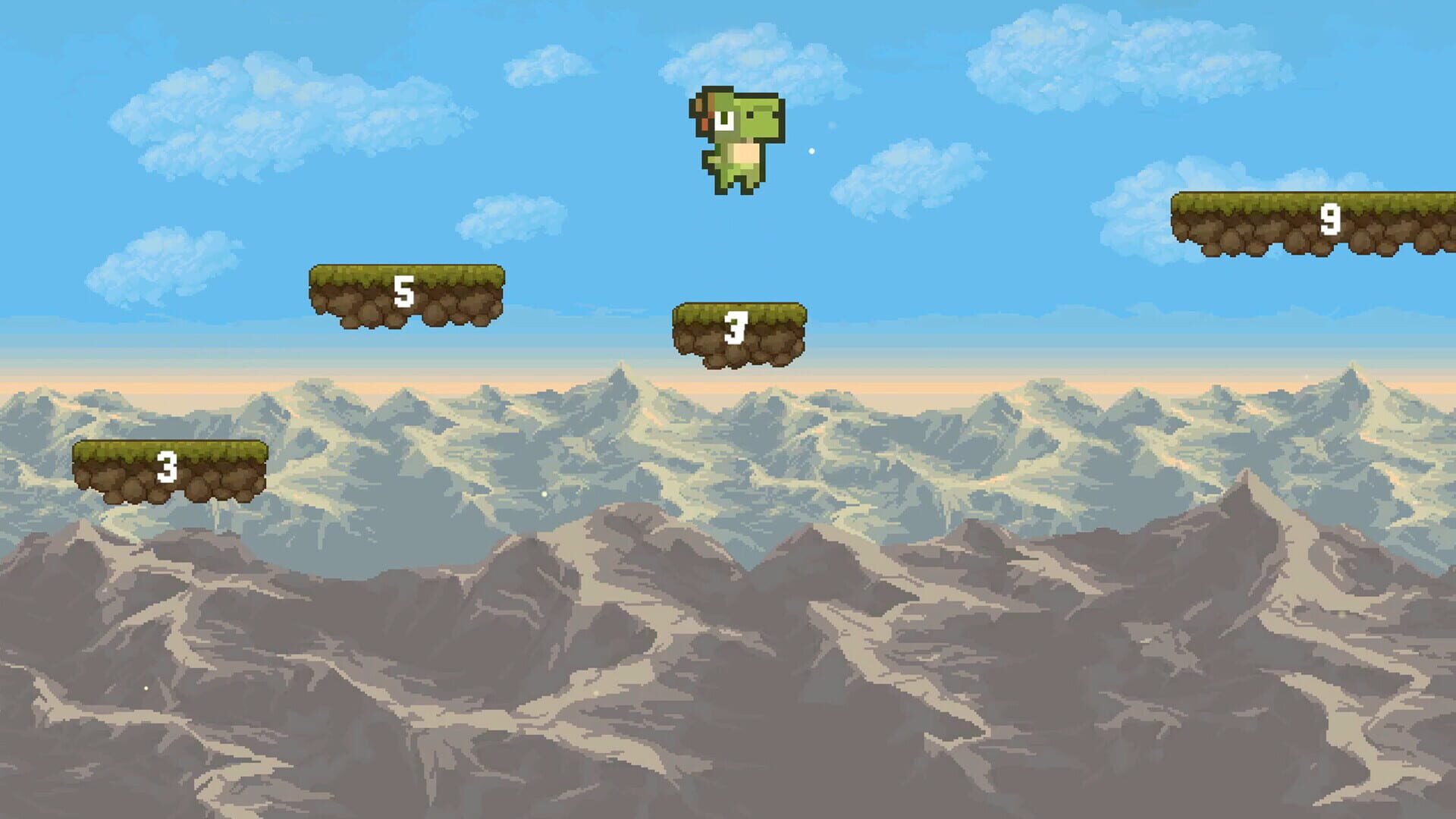 Dino Precision Platformer - Screenshot