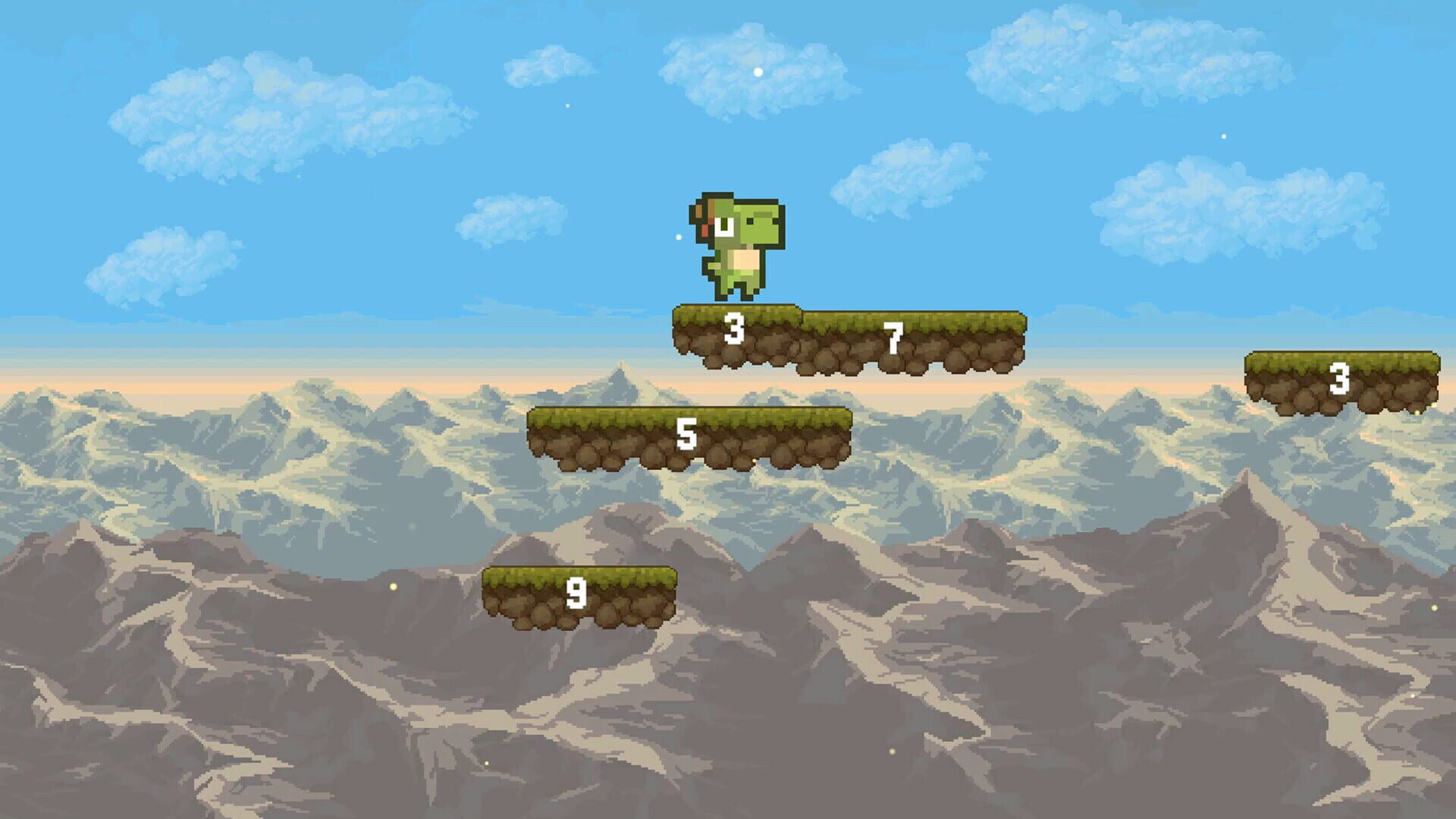 Dino Precision Platformer - Screenshot