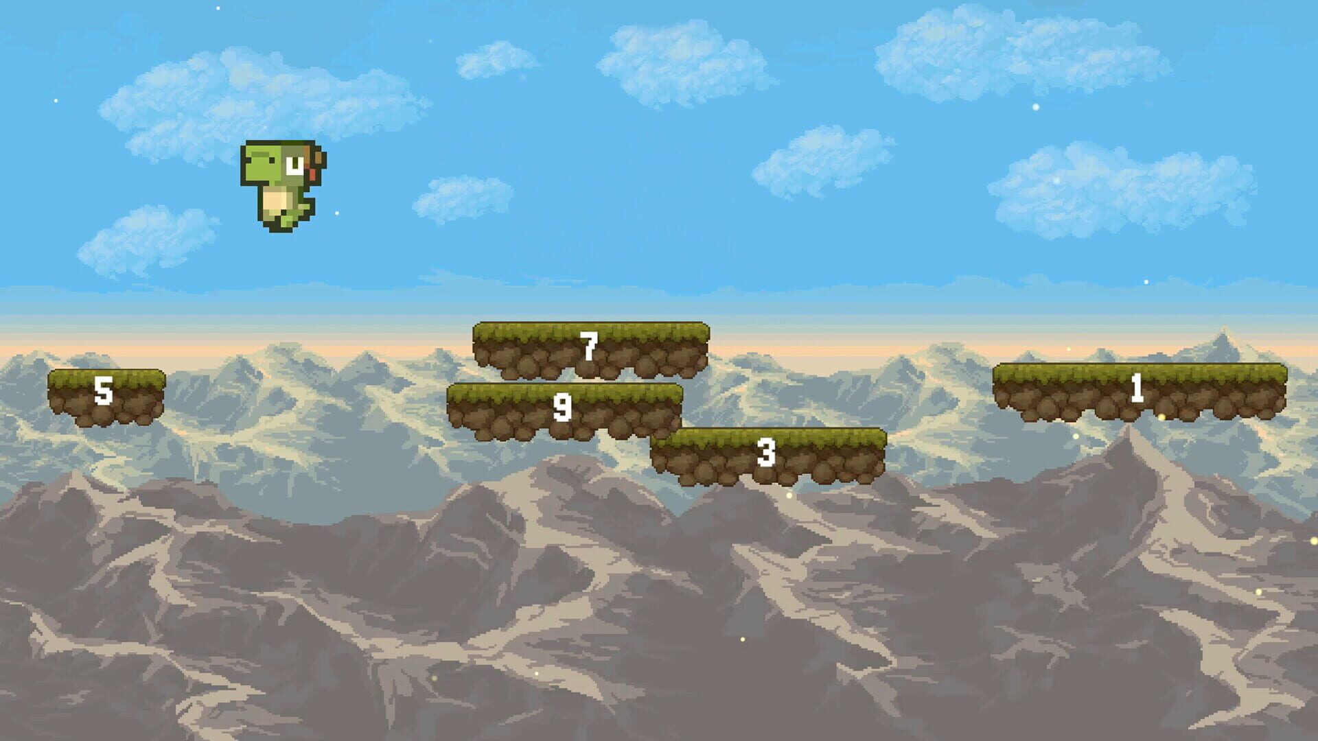 Dino Precision Platformer - Screenshot