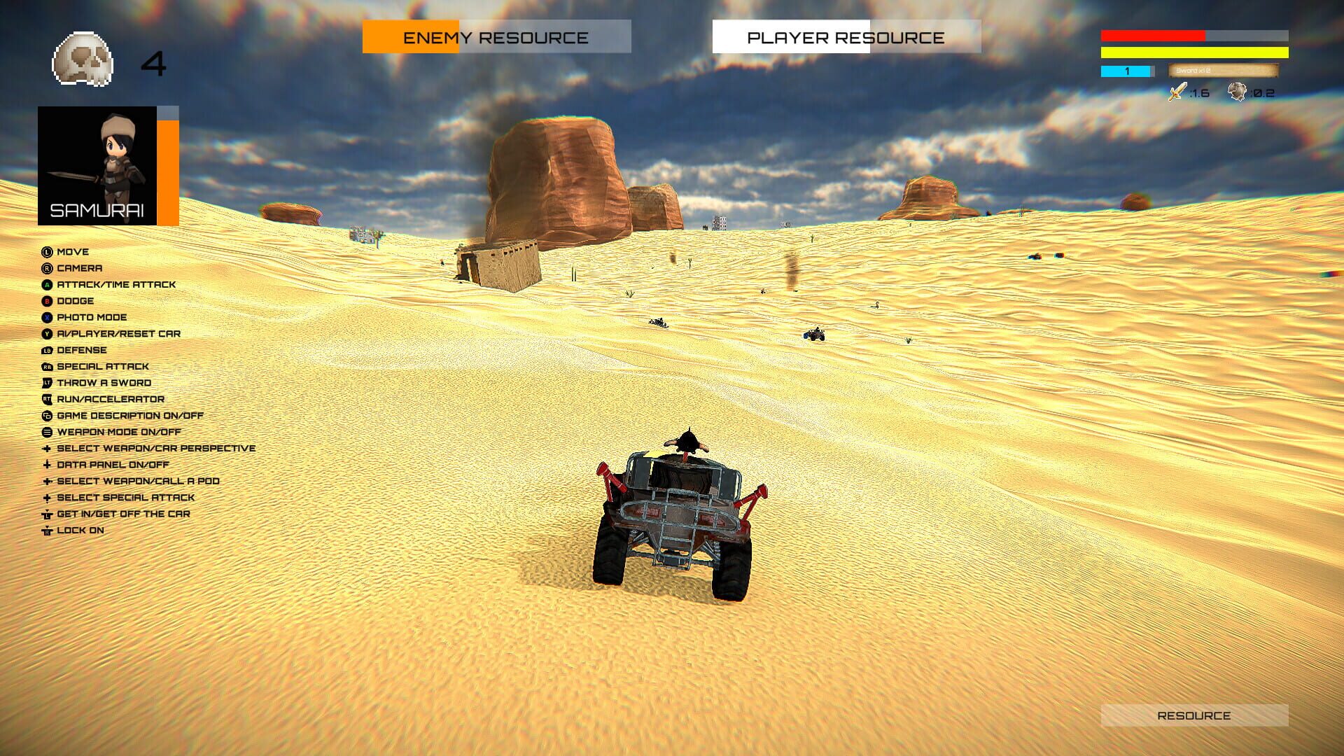 Dunes of Valor - Screenshot