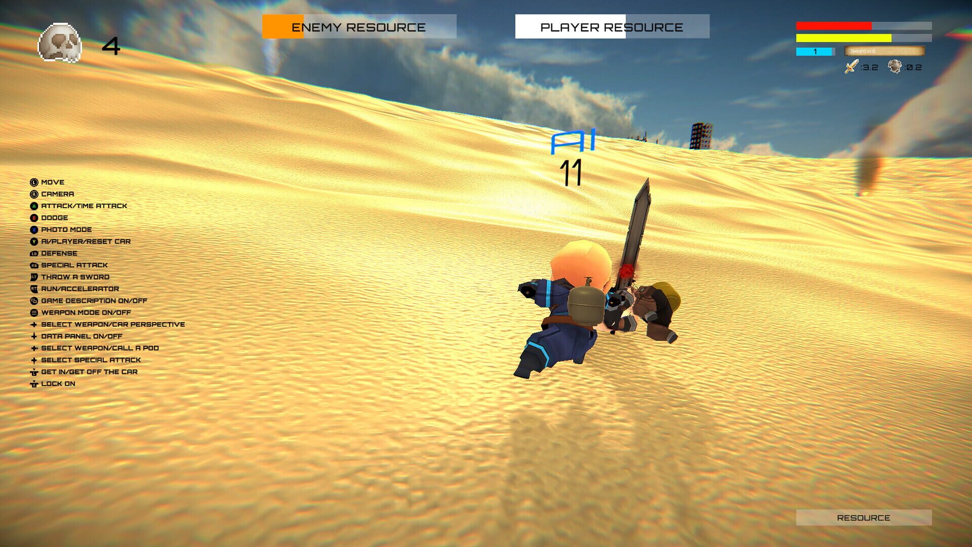 Dunes of Valor - Screenshot