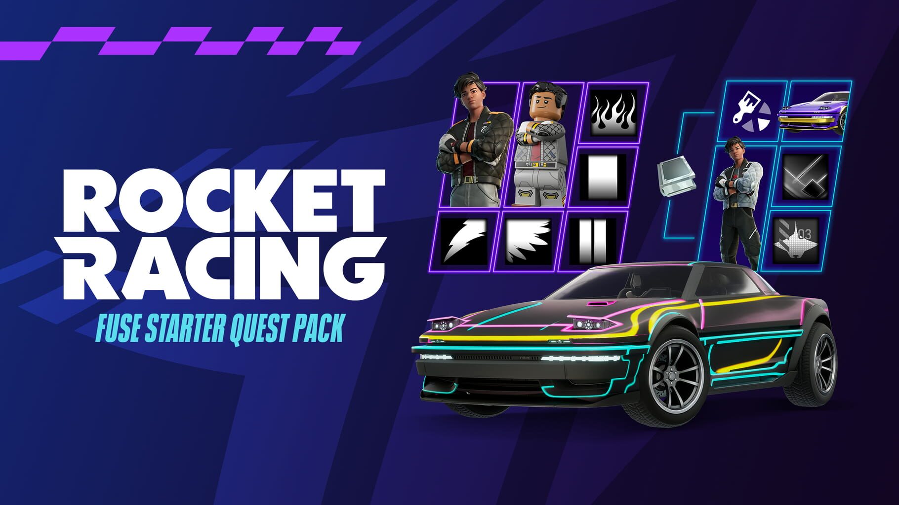 Captura de pantalla - Rocket Racing: Fuse Starter Quest Pack