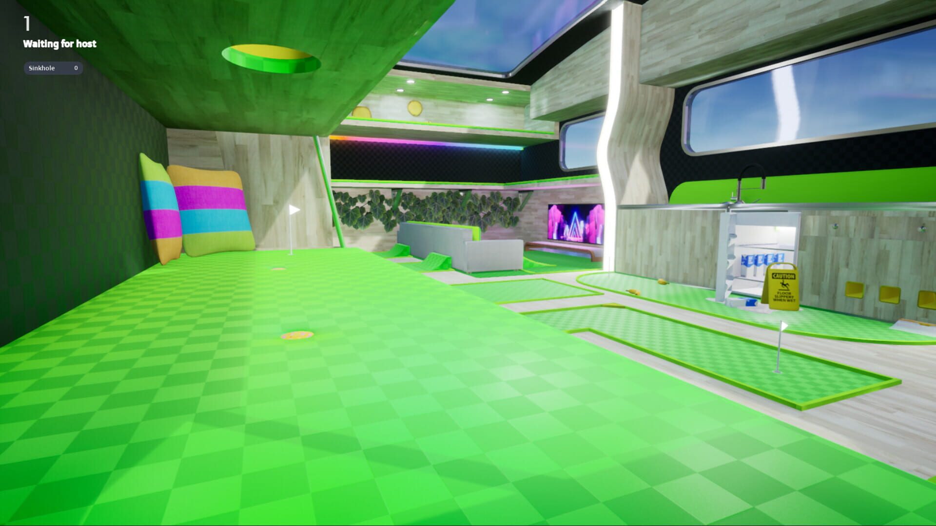 Hybrid Miniature Golf Beta - Screenshot