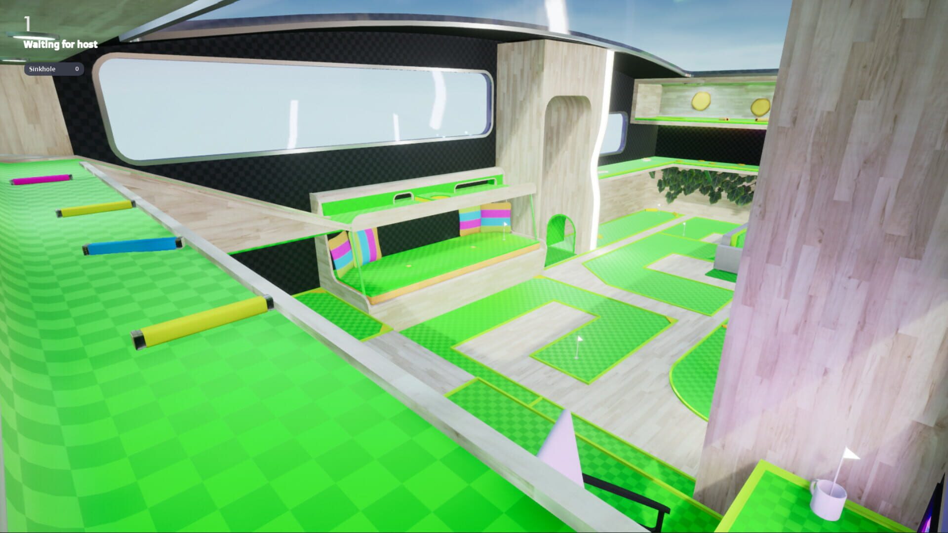 Hybrid Miniature Golf Beta - Screenshot