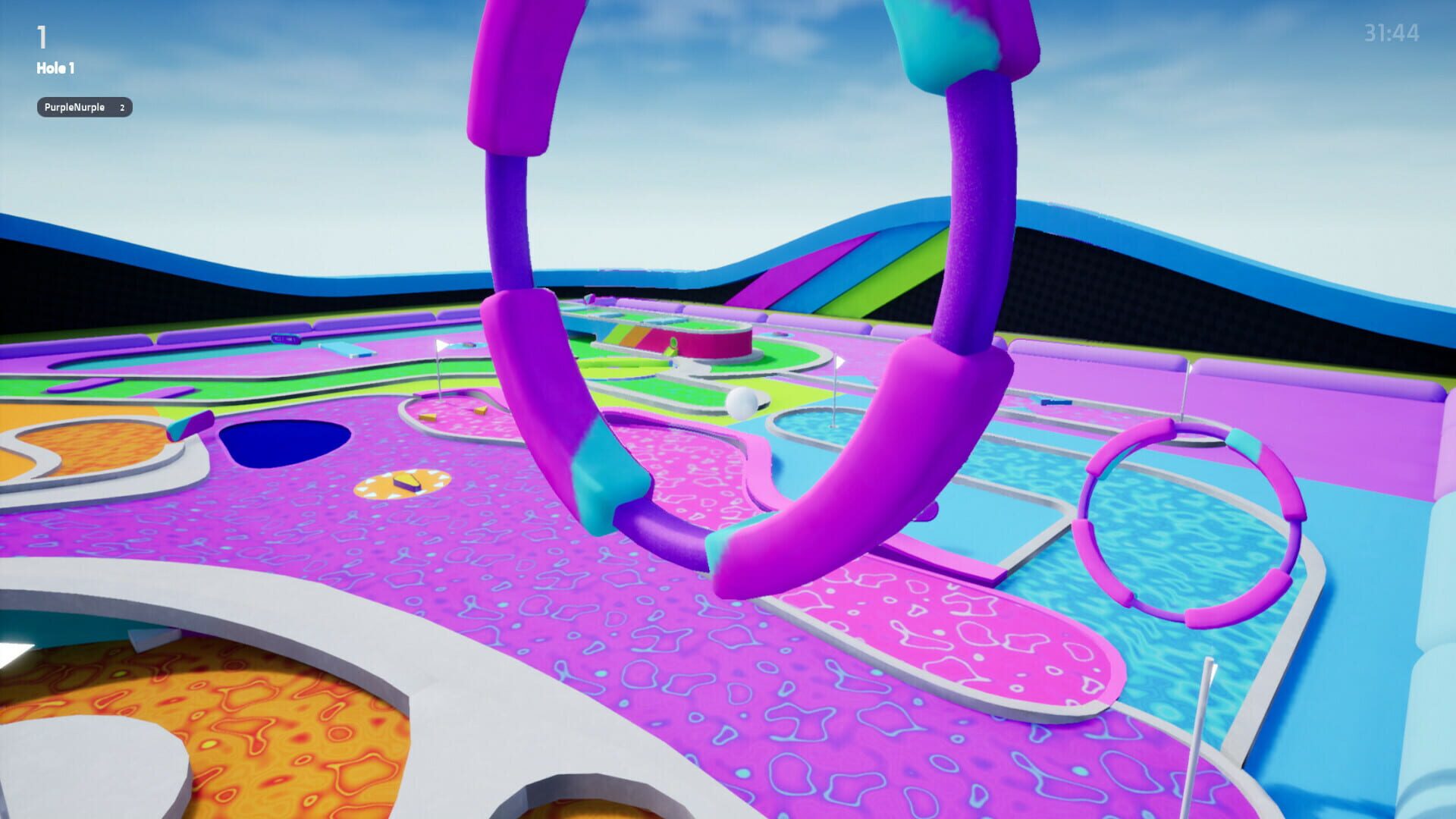 Hybrid Miniature Golf Beta - Screenshot
