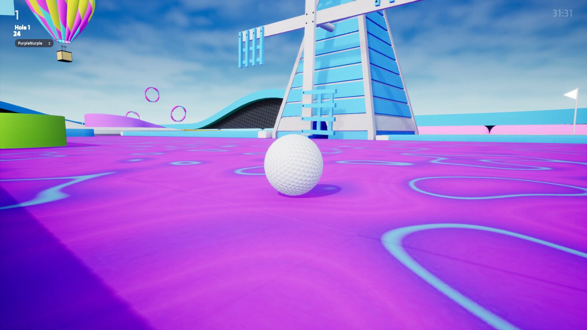 Hybrid Miniature Golf Beta - Screenshot