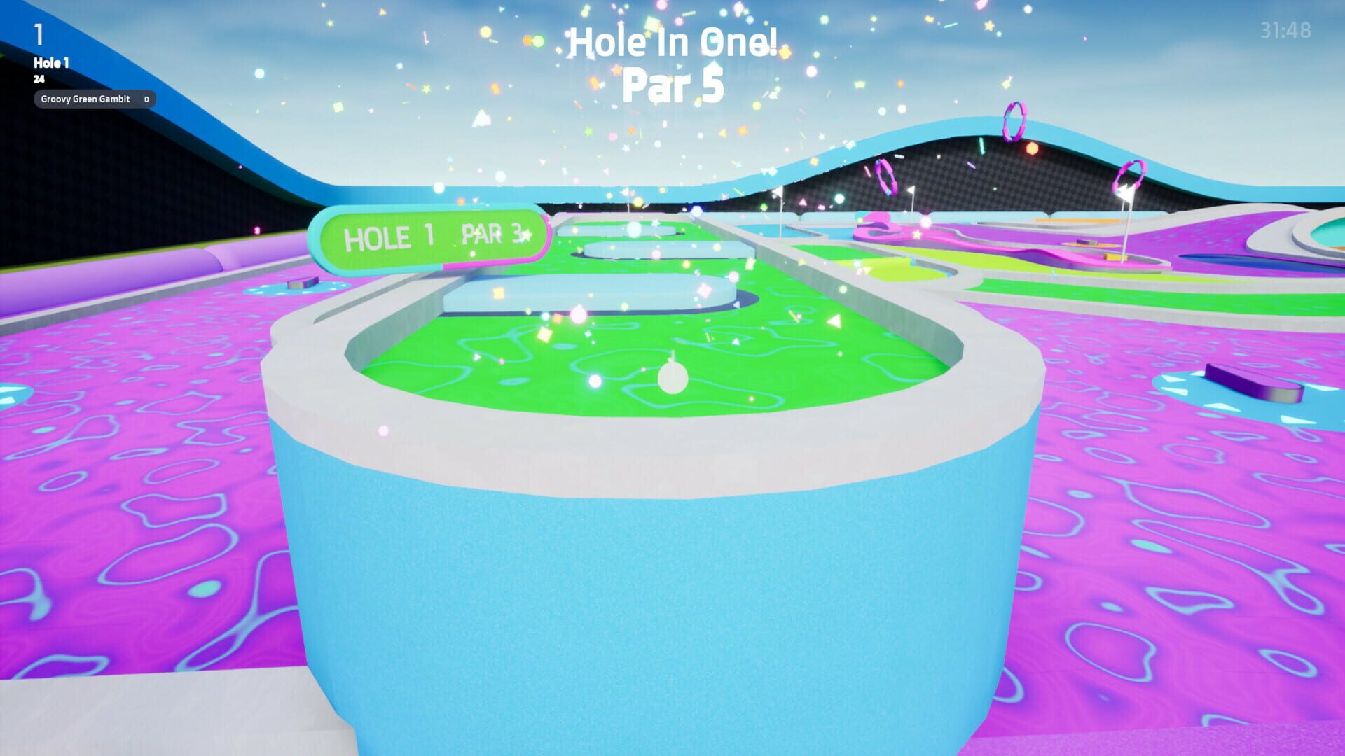 Hybrid Miniature Golf Beta - Screenshot