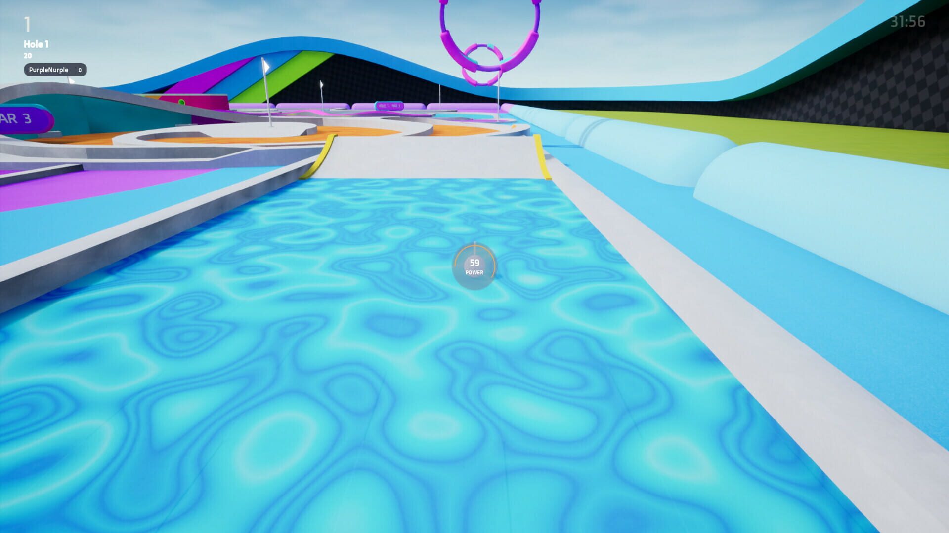 Hybrid Miniature Golf Beta - Screenshot