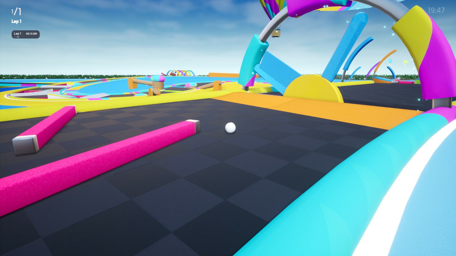 Hybrid Miniature Golf Beta - Screenshot