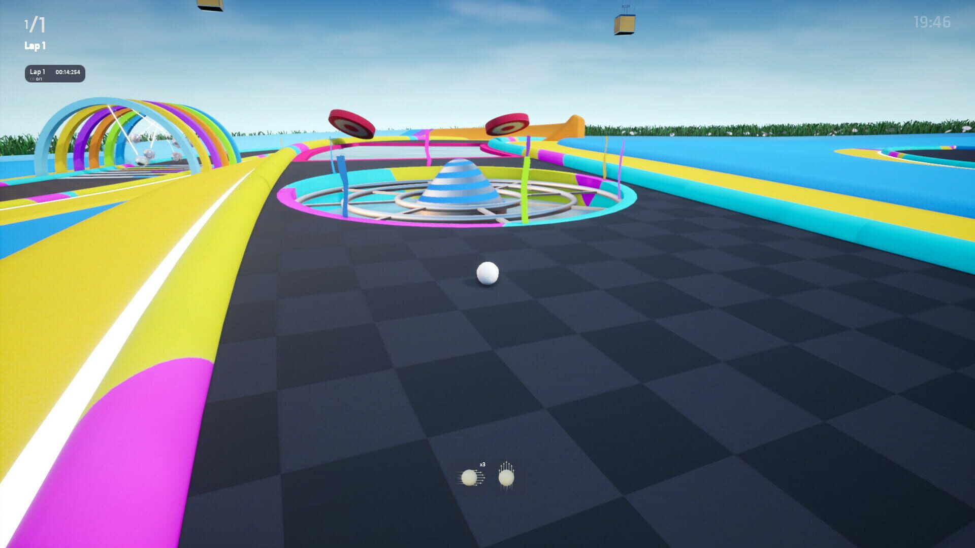 Hybrid Miniature Golf Beta - Screenshot