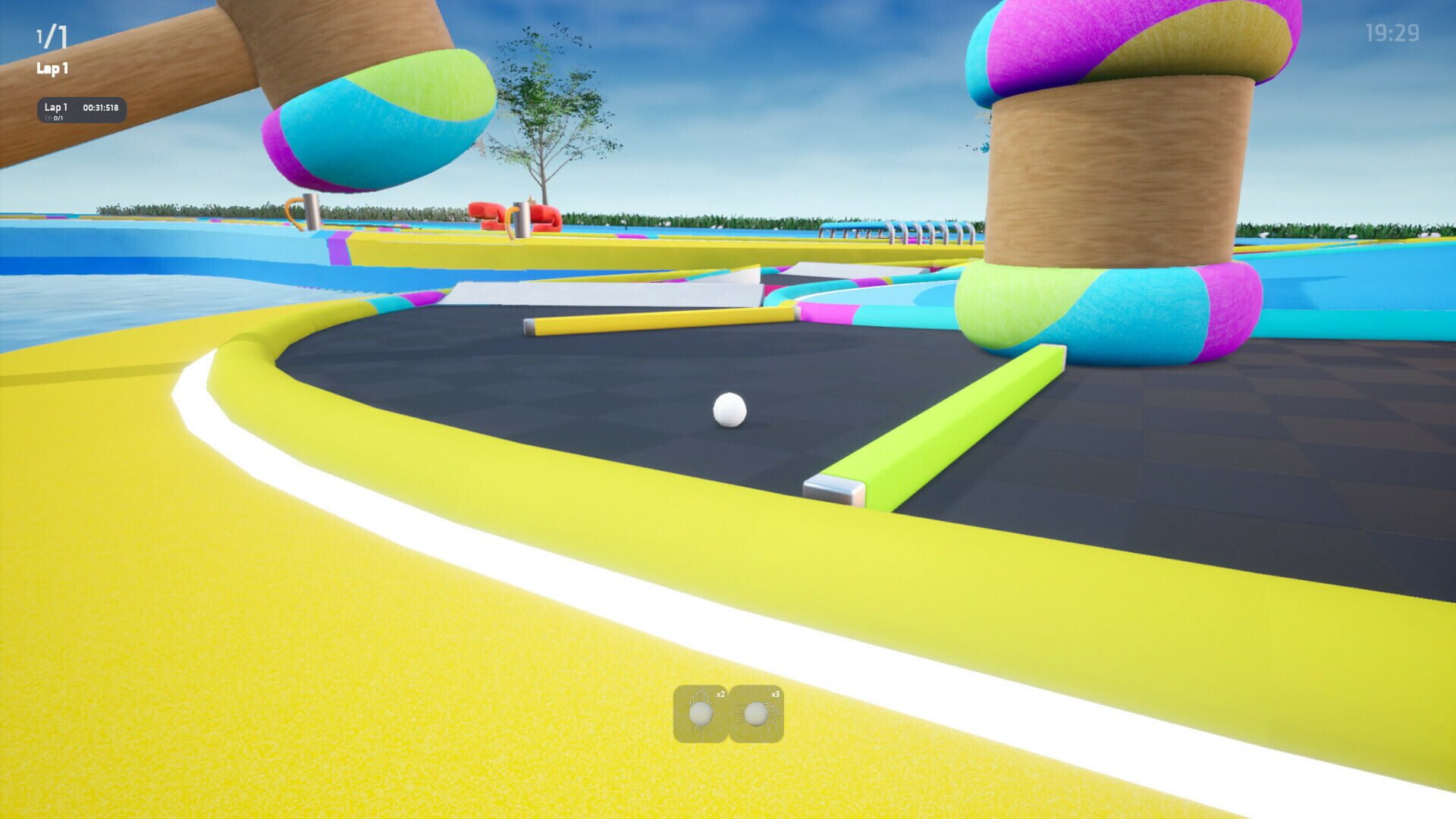 Hybrid Miniature Golf Beta - Screenshot