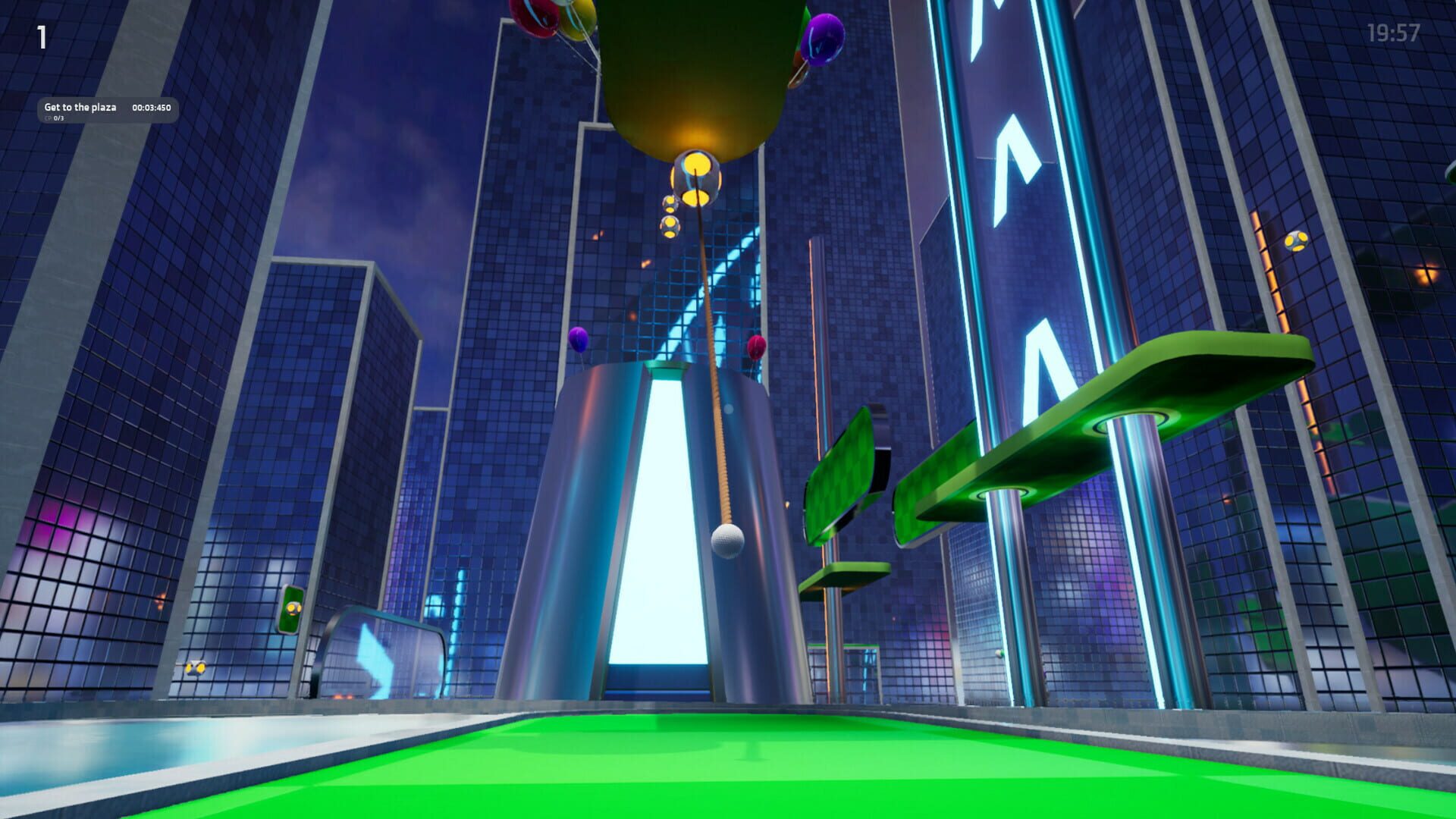 Hybrid Miniature Golf Beta - Screenshot