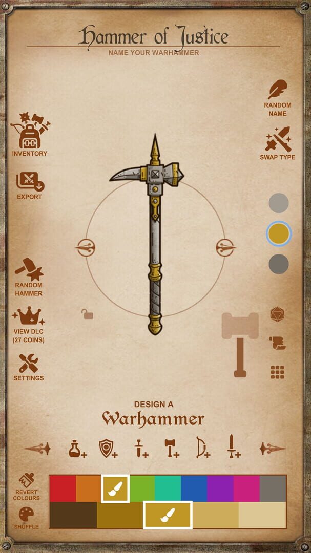 Instant Armory - Screenshot
