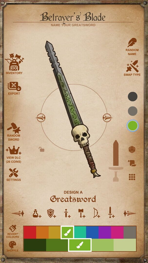 Instant Armory - Screenshot