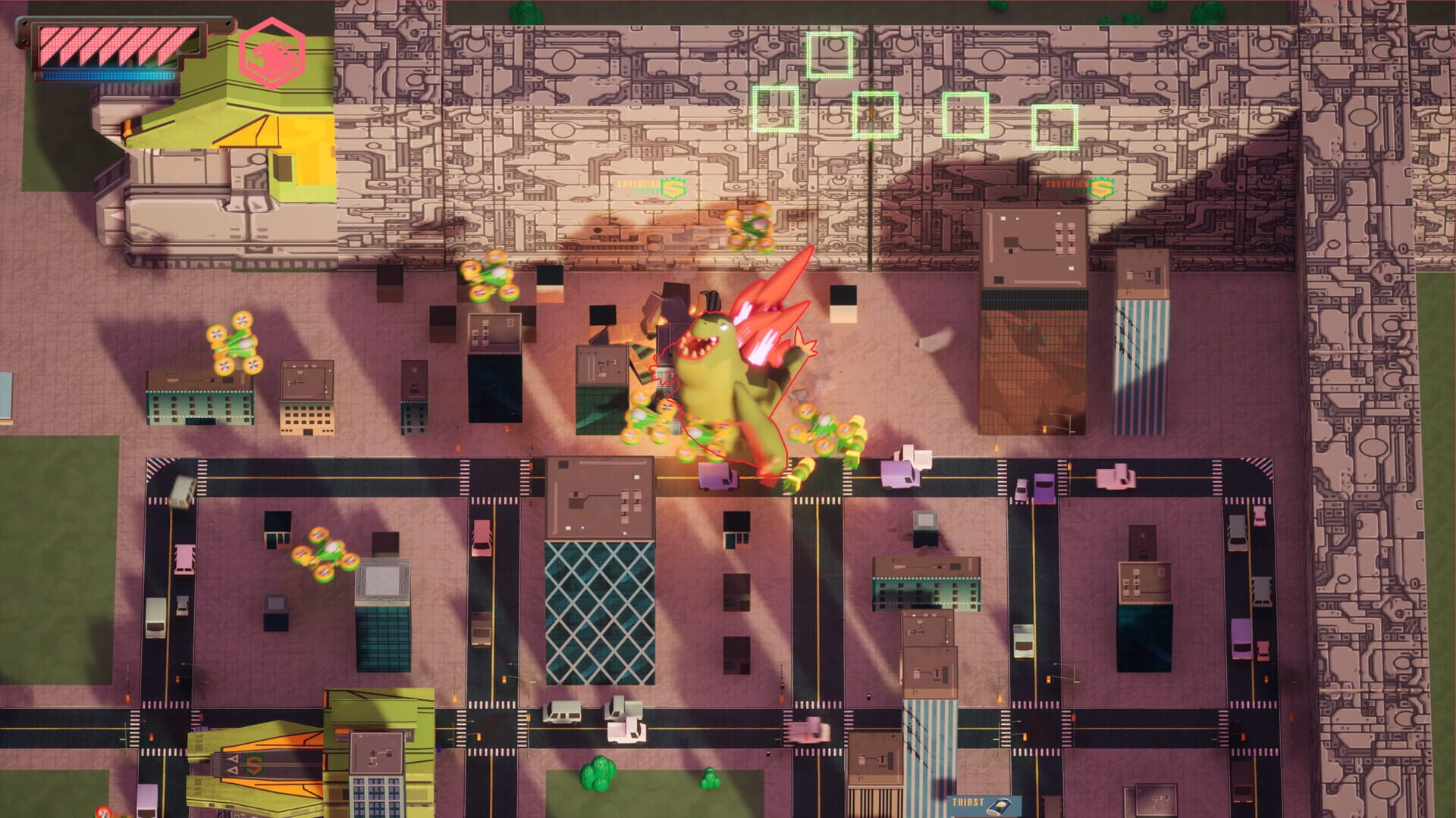Kaiju Fury Turbo - Screenshot