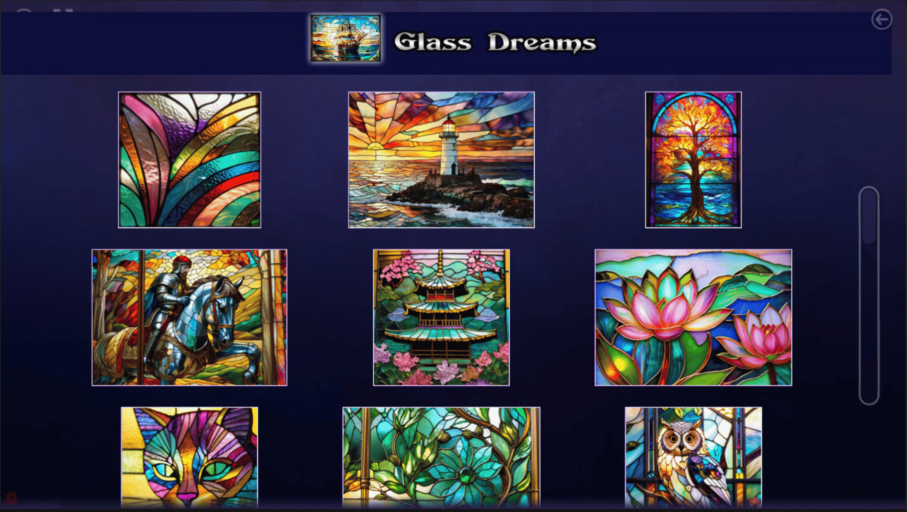 Master of Pieces: Jigsaw Puzzle - Glass Dreams screenshot