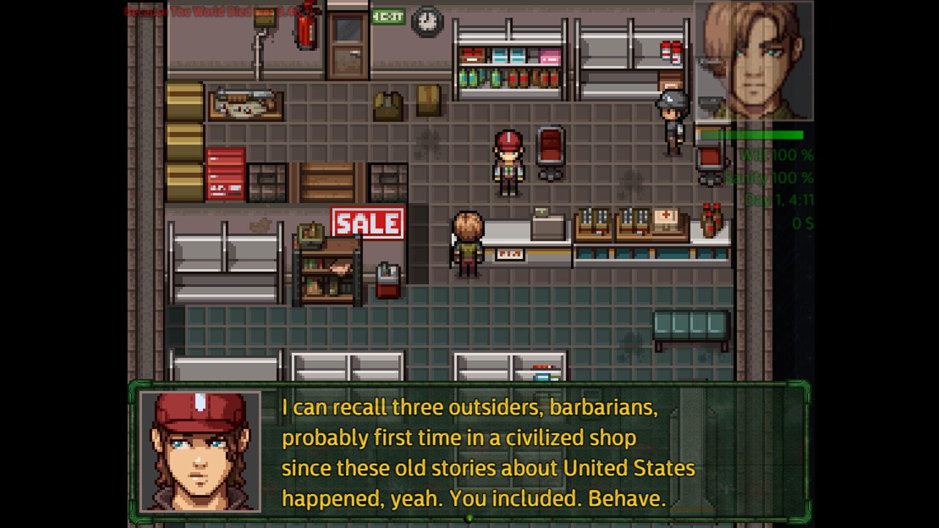 Because The World Died - Screenshot