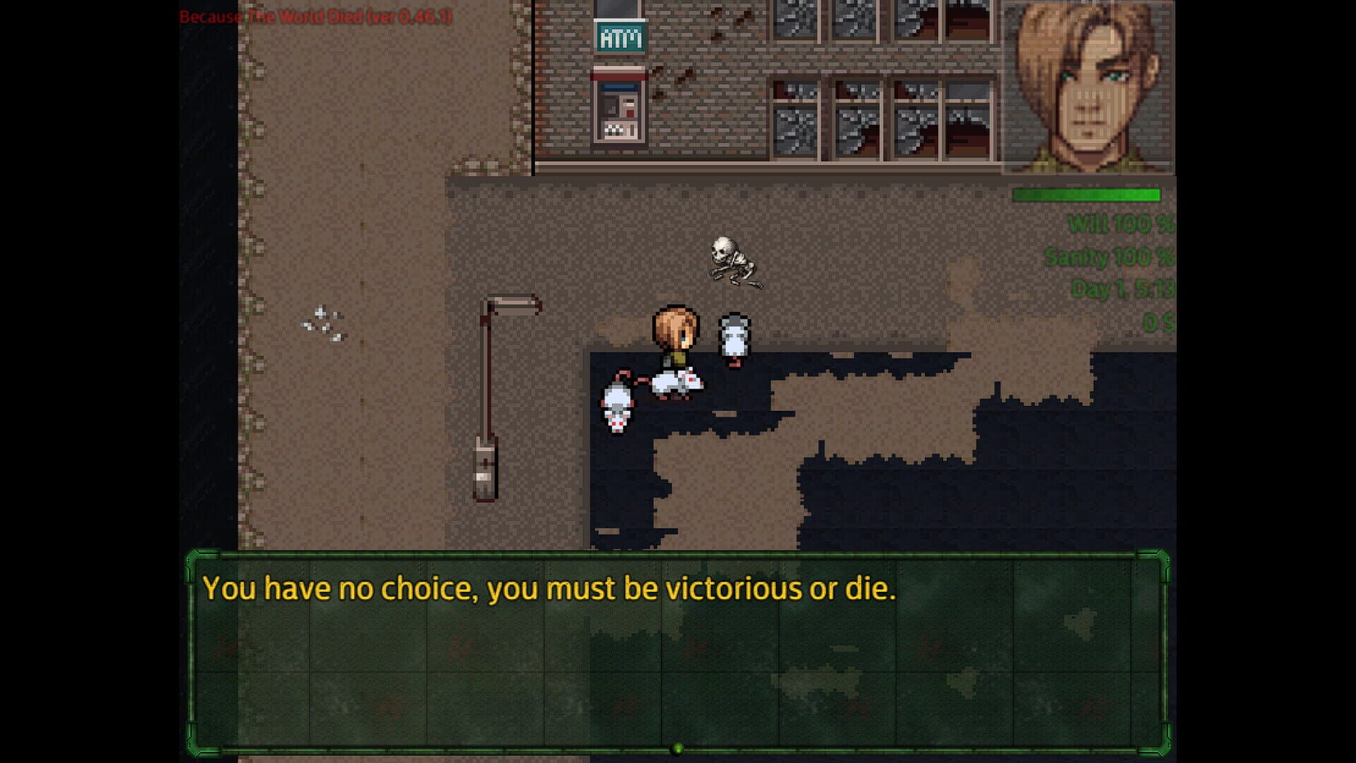Because The World Died - Screenshot